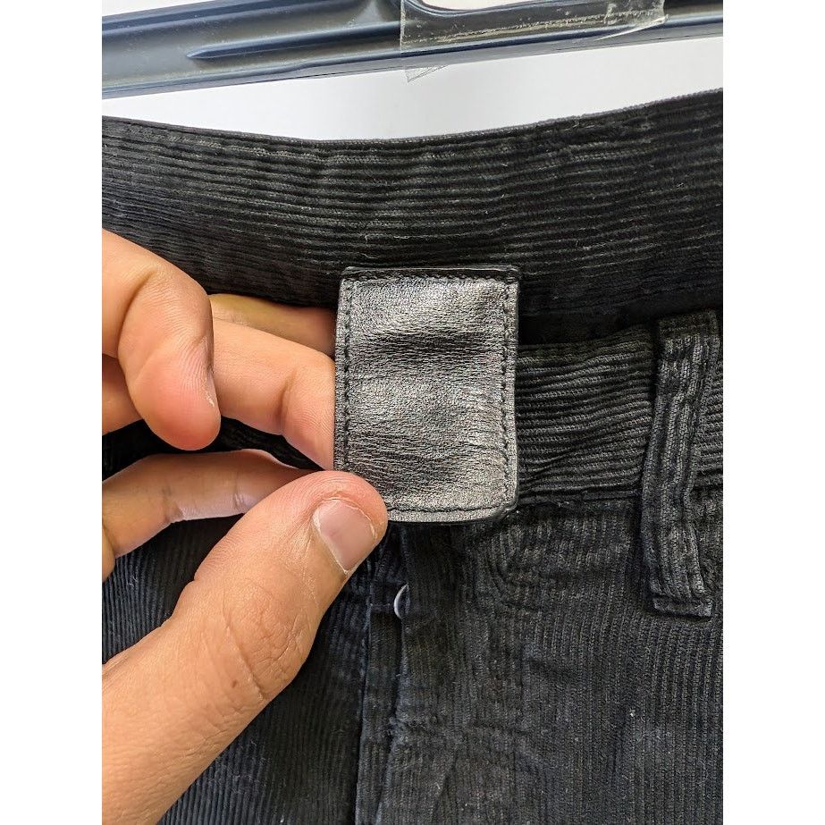Dior o1rbi21 Corduroy Pants in Black Size US 30 / EU 46 - 4 Thumbnail