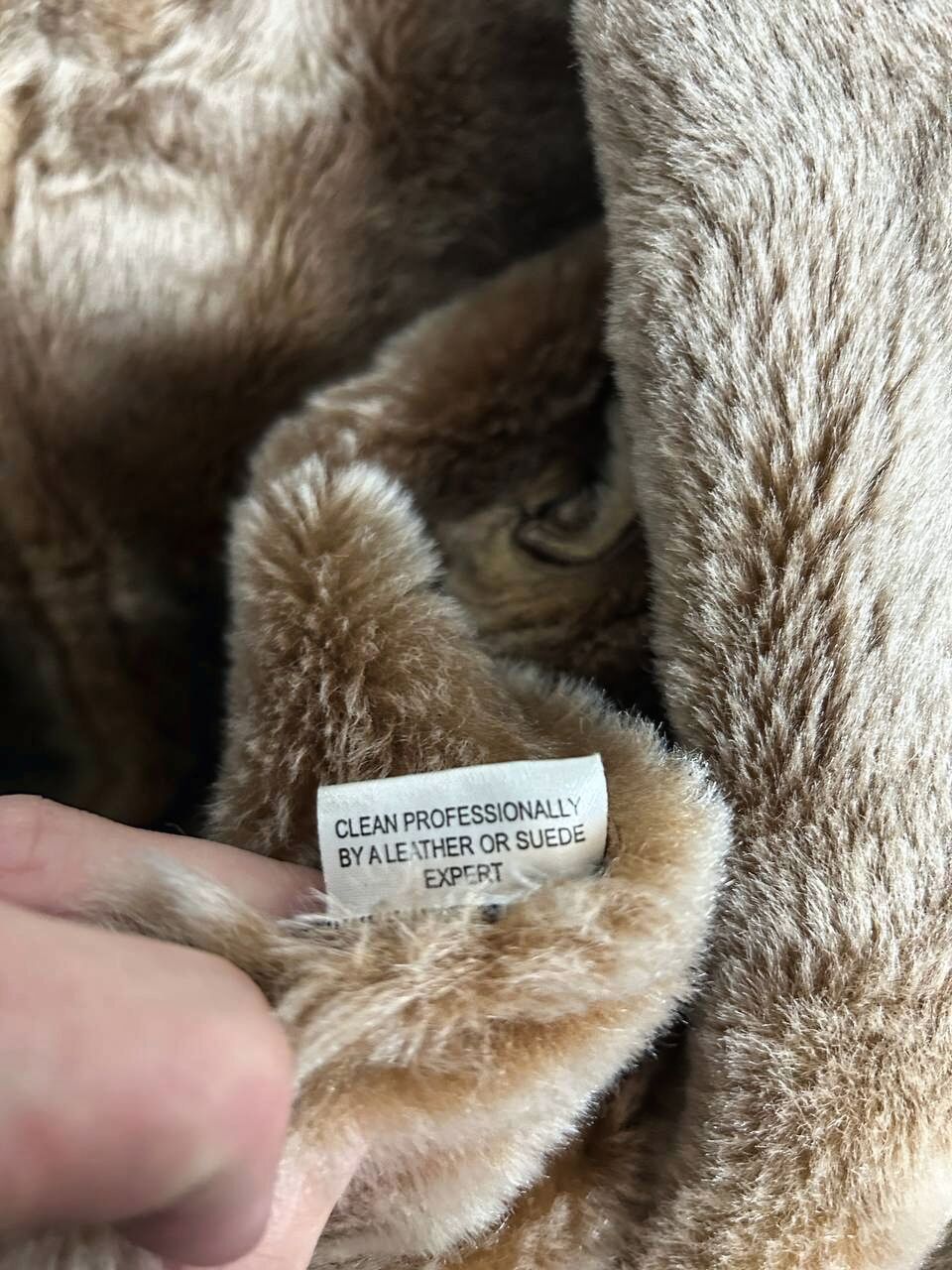 Japanese Brand Leather Shearling Jacket Brown Hooded Biker Y2K Grunge Core Size US S / EU 44-46 / 1 - 9 Thumbnail