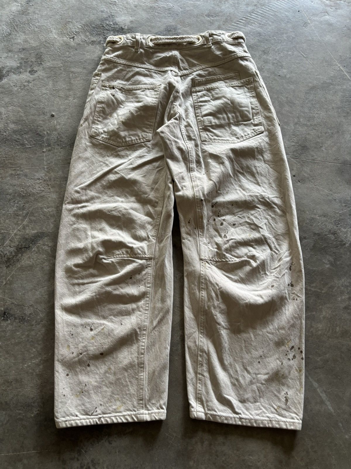 Vintage WE THE FREE wide baloon pant kapital inspired dirty splatter Size US 30 / EU 46 - 15 Thumbnail