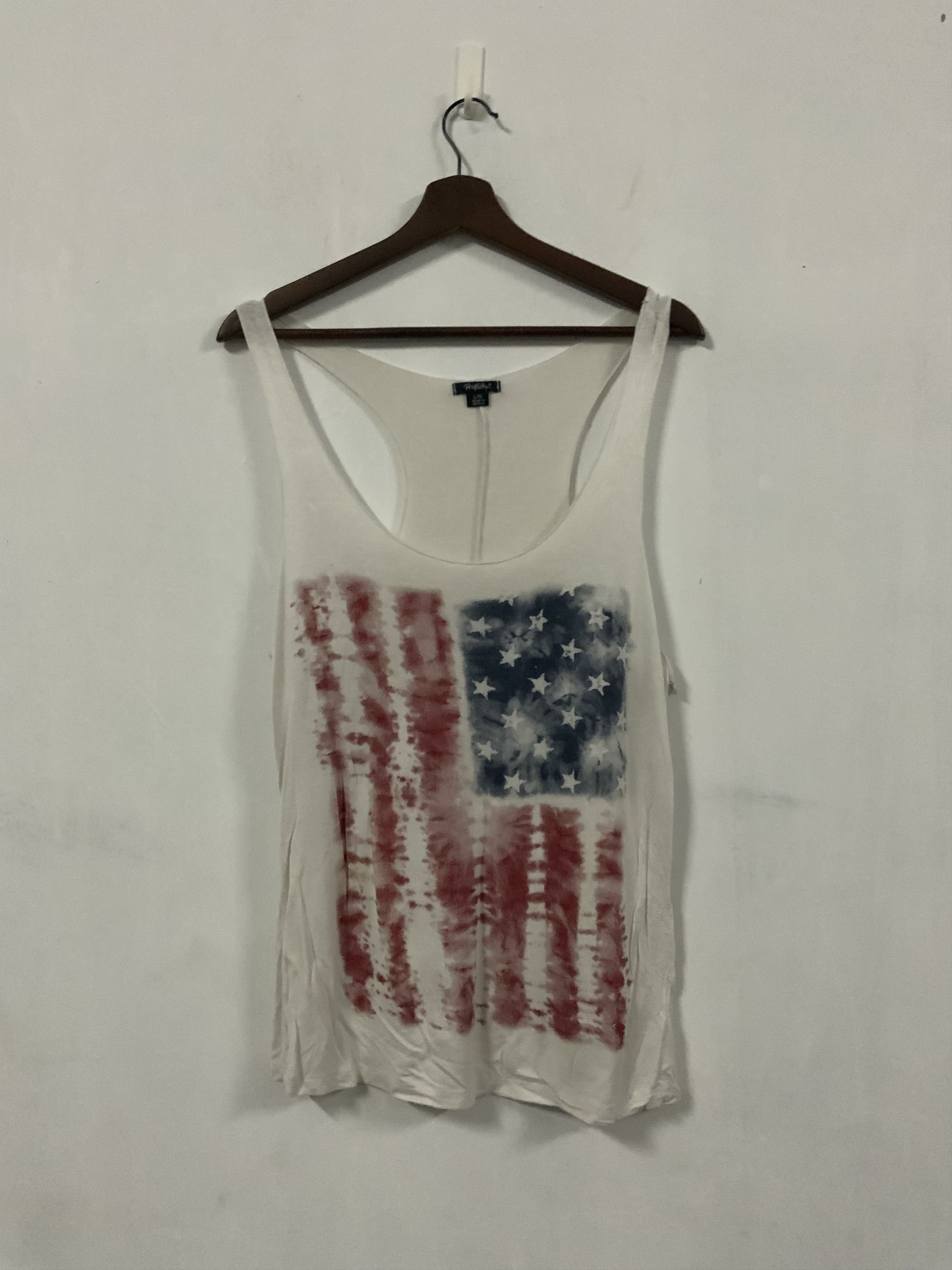 14th Addiction Rhapsody United State Union Flag Rayon Tanks Top Size US L / EU 52-54 / 3 - 1 Thumbnail