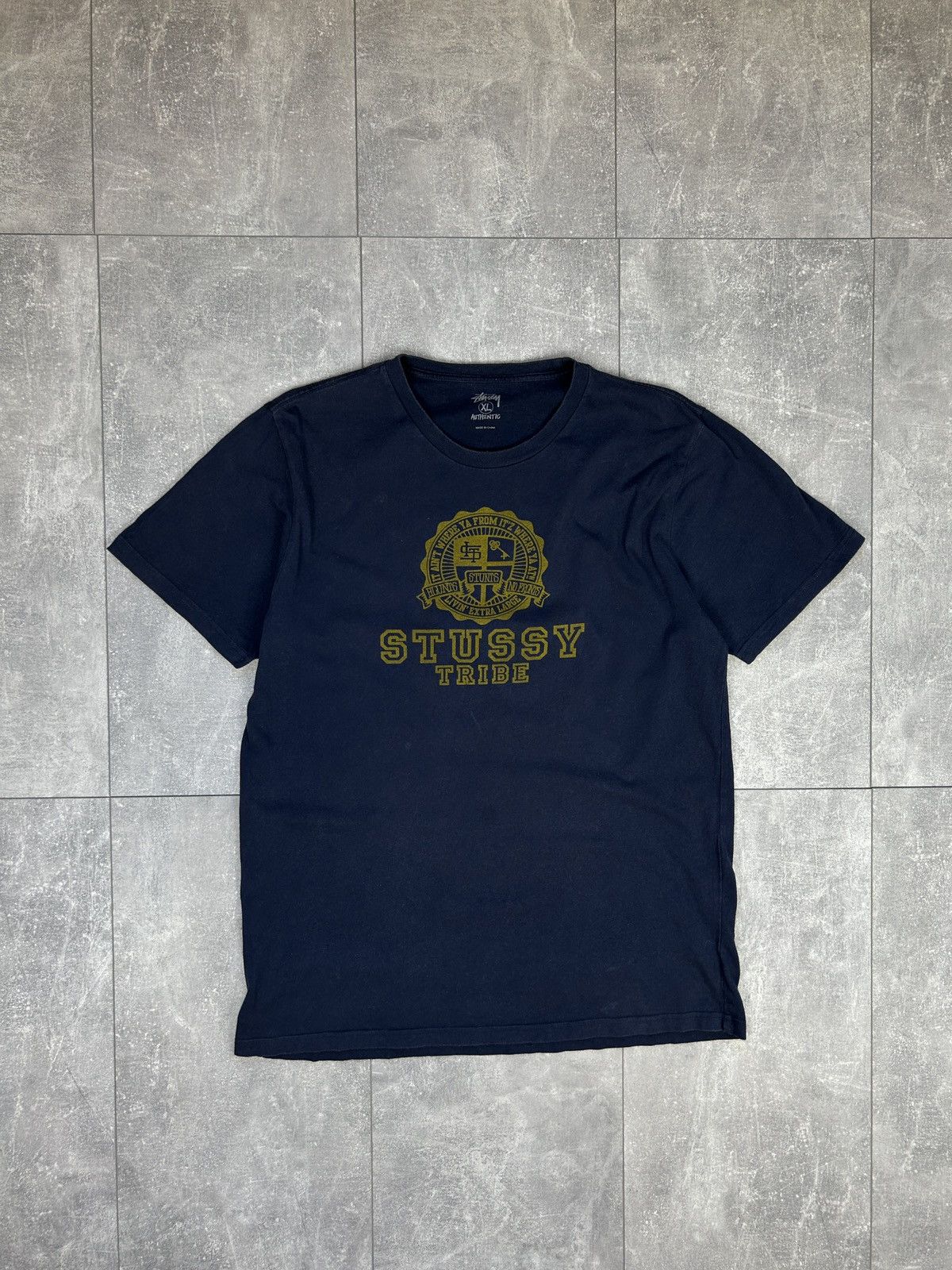 Stussy × Vintage Mens Vintage Stussy T Shirt big logo tee y2k streetwear Size US XL / EU 56 / 4 - 9 Thumbnail