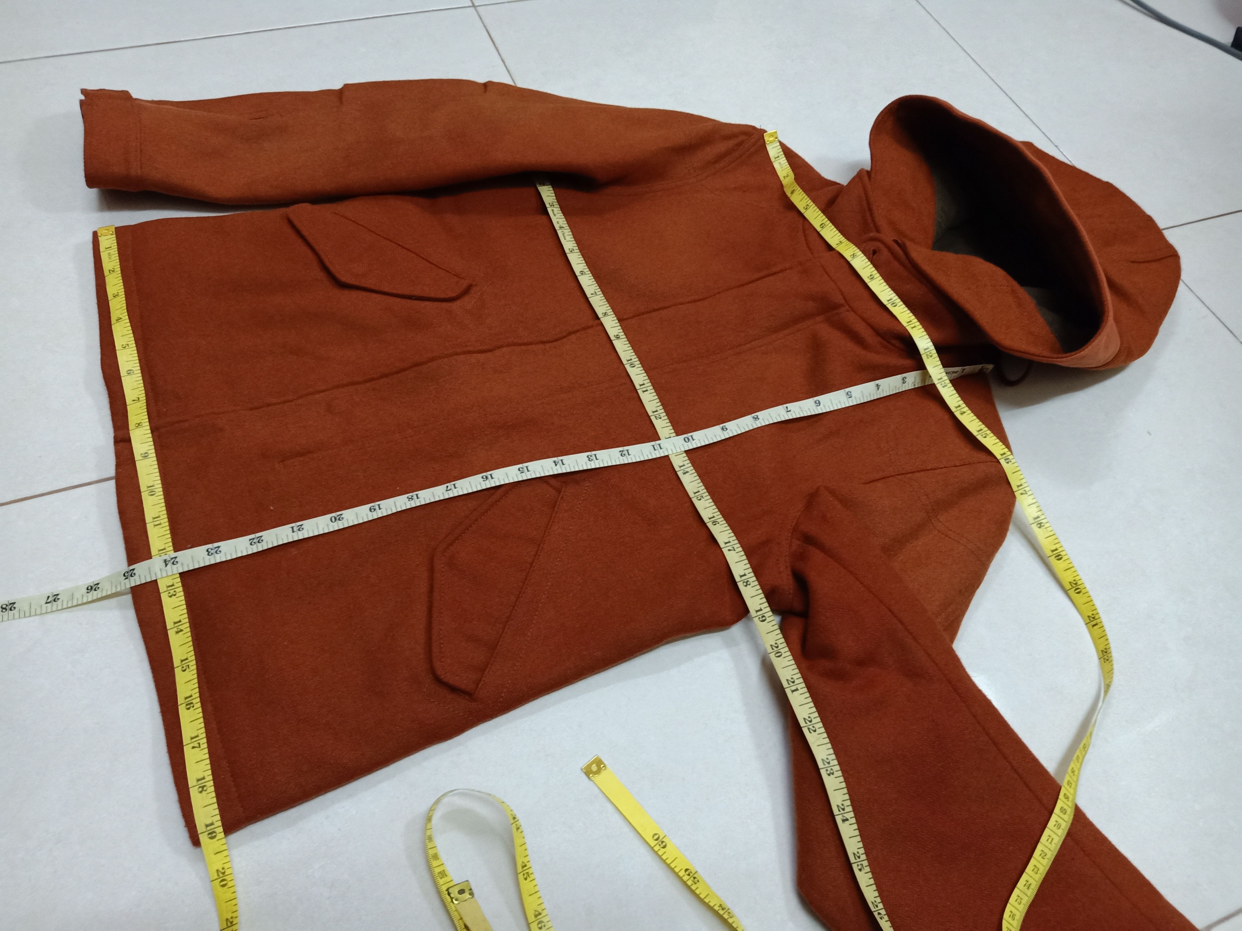 Japanese Brand GREEN LABEL RELAXING United Arrows Orange Hoodie Jackets Size US XS / EU 42 / 0 - 13 Thumbnail