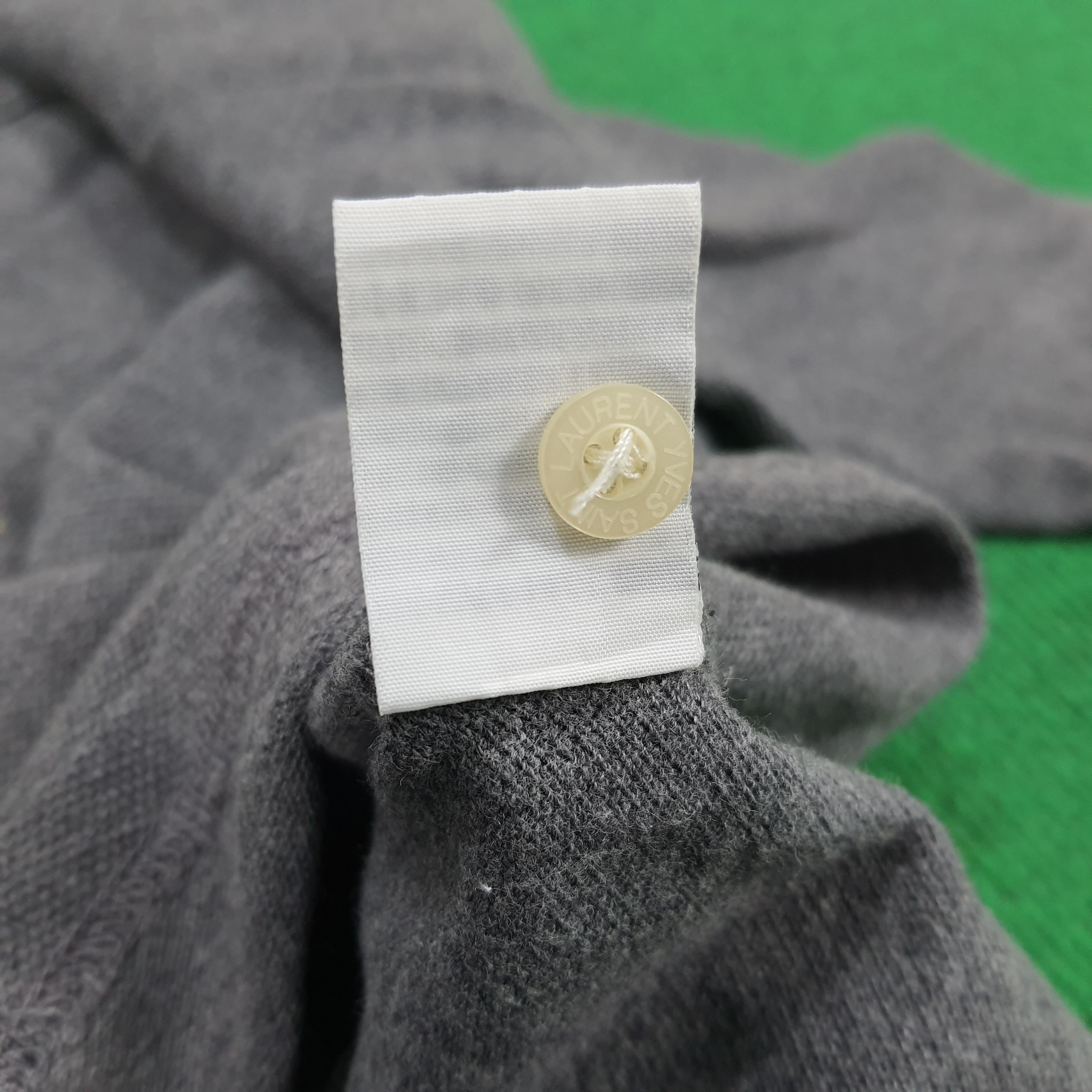 Vintage × Yves Saint Laurent Vintage Yves Saint Laurent YSL Pocket Polo Shirt Size US M / EU 48-50 / 2 - 7 Thumbnail