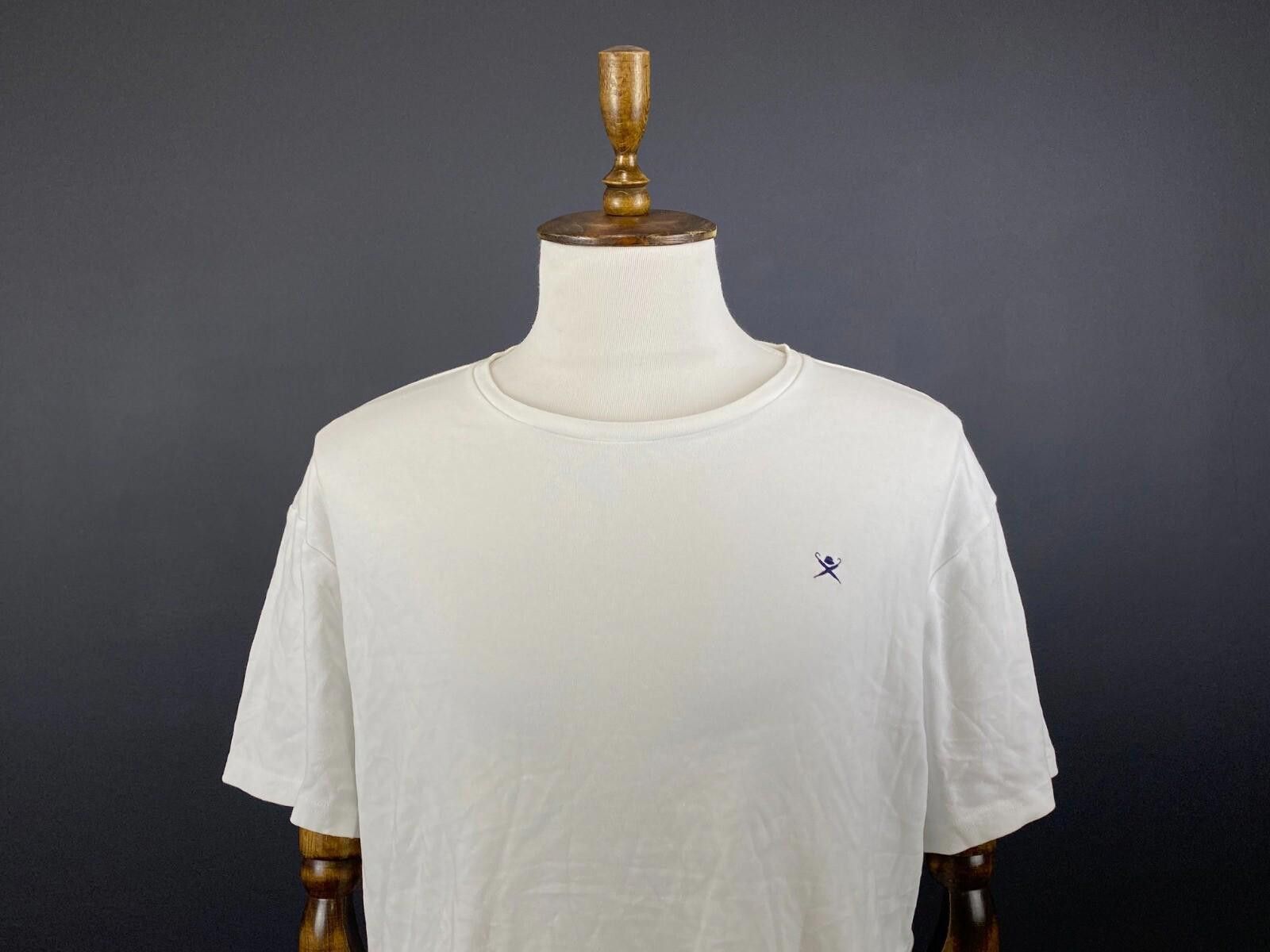 Hackett Hackett Classic Fit White Small Logo Casual T-Shirt Size 2XL Size US S / EU 44-46 / 1 - 2 Thumbnail