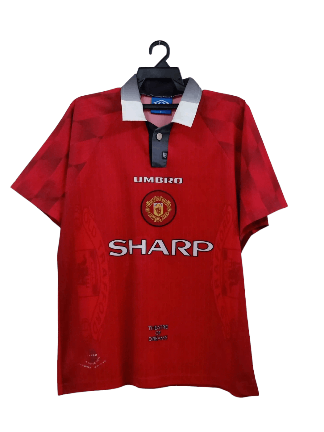 Vintage Vtg Manchester United Sharp Jersey Size US M / EU 48-50 / 2 - 1 Thumbnail
