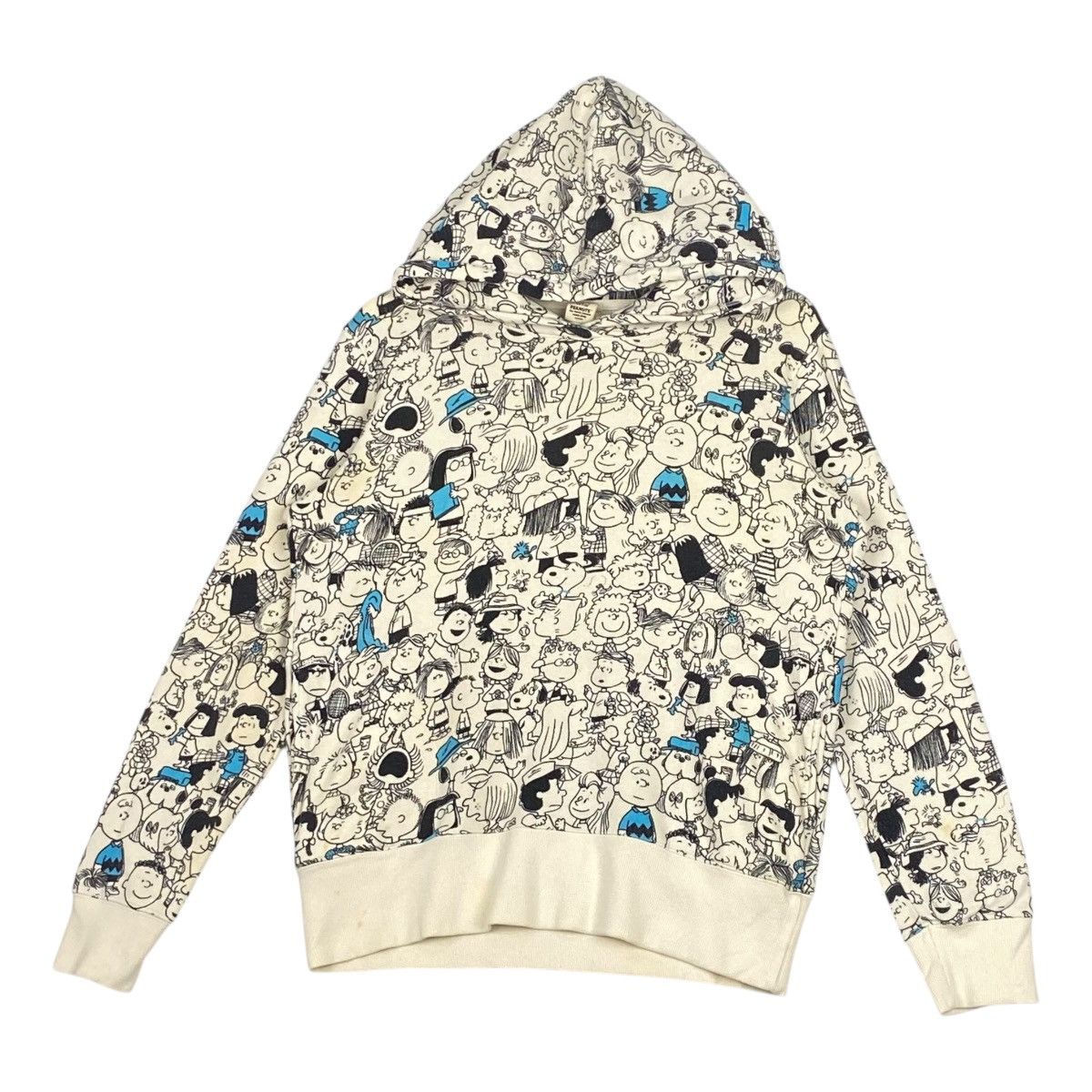 Peanuts × Uniqlo Vintage Peanuts Snoopy Uniqlo Printed Hoodies White Size US L / EU 52-54 / 3 - 2 Thumbnail