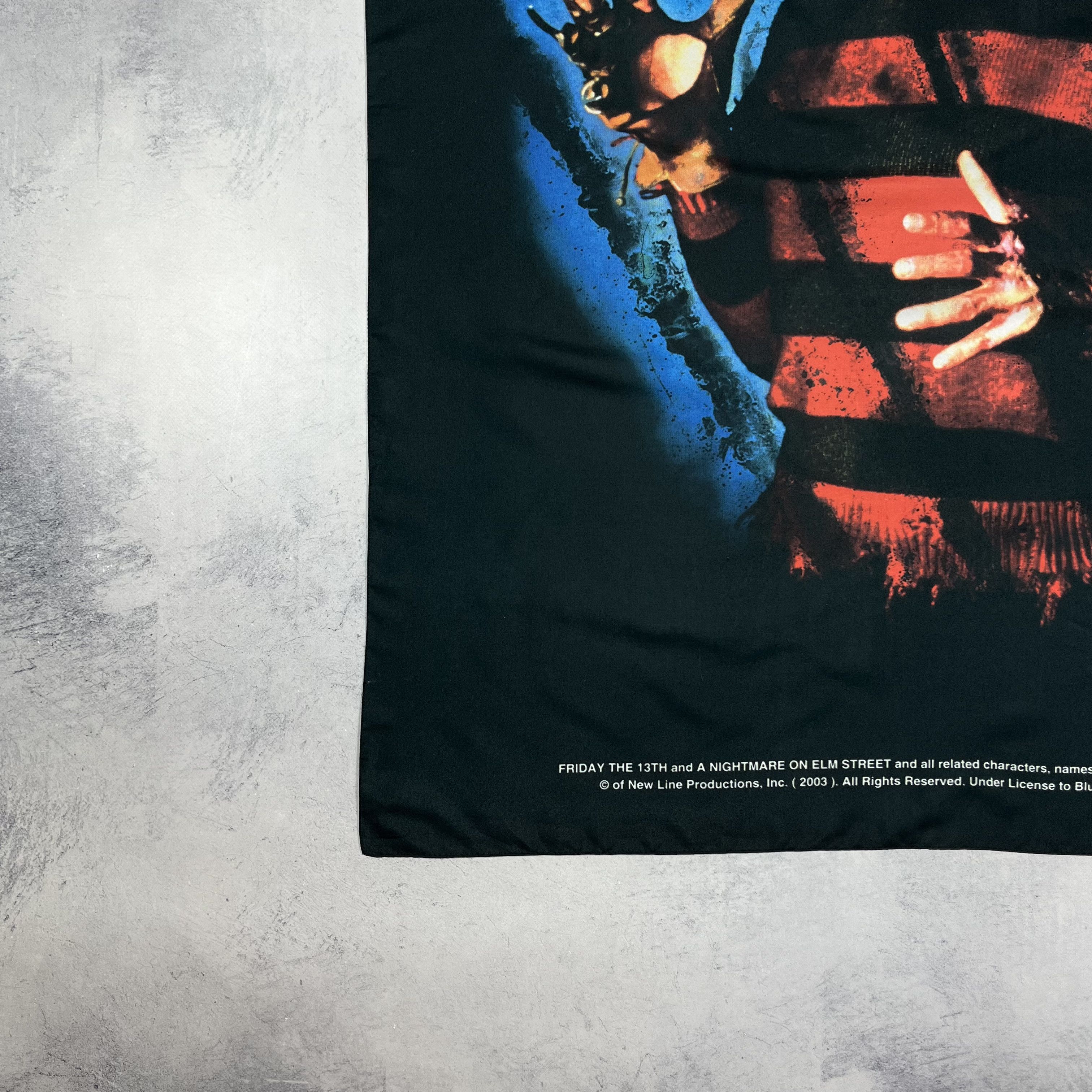 Expert Horror Vintage A Nightmare On Elm Street Flag Tapestry Poster 2003 Size ONE SIZE - 5 Thumbnail