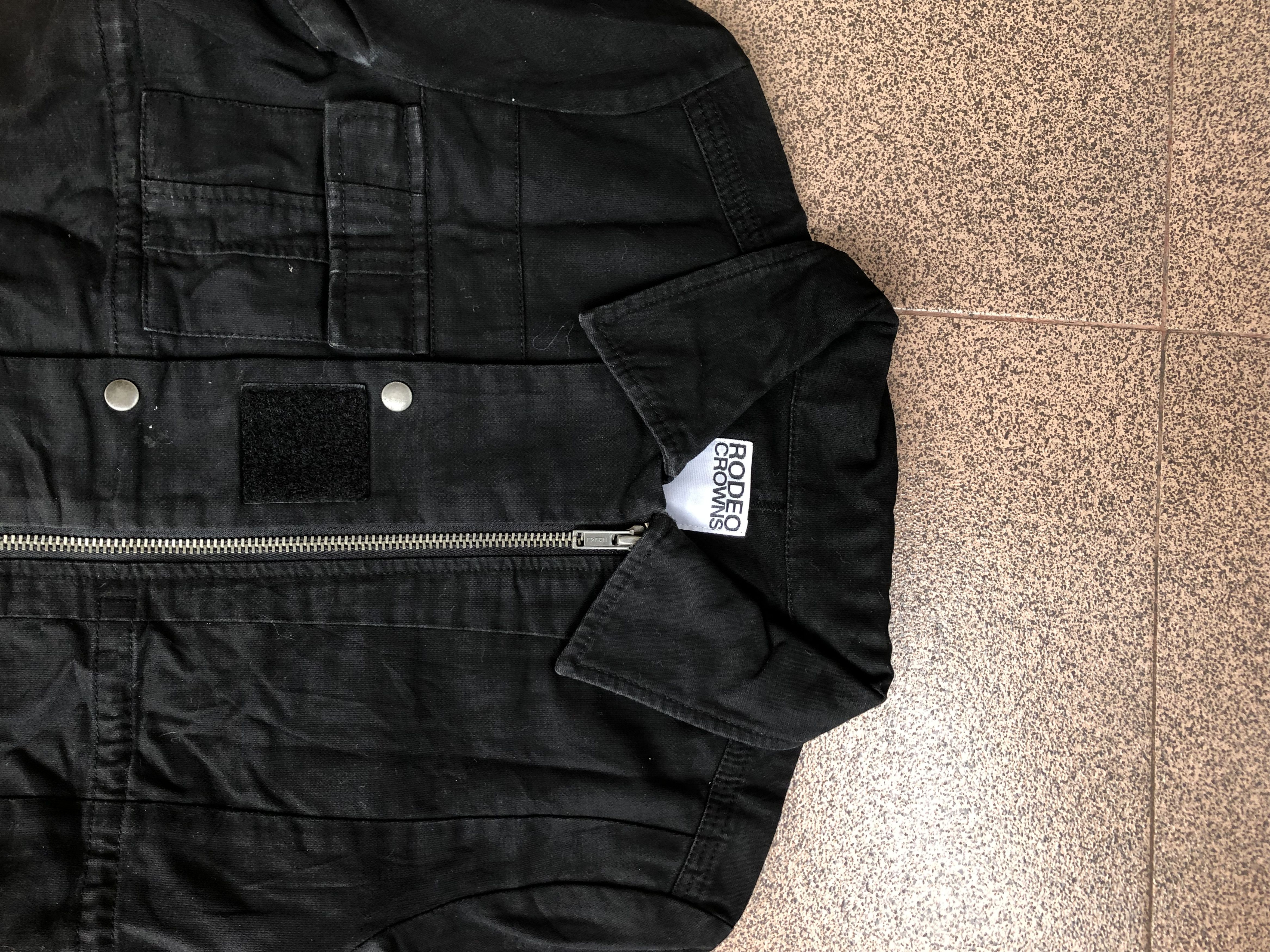 If Six Was Nine 2000s Rodeo Crown Canvas Ideal zipper Jacket Vkei Y2k Size US S / EU 44-46 / 1 - 7 Thumbnail
