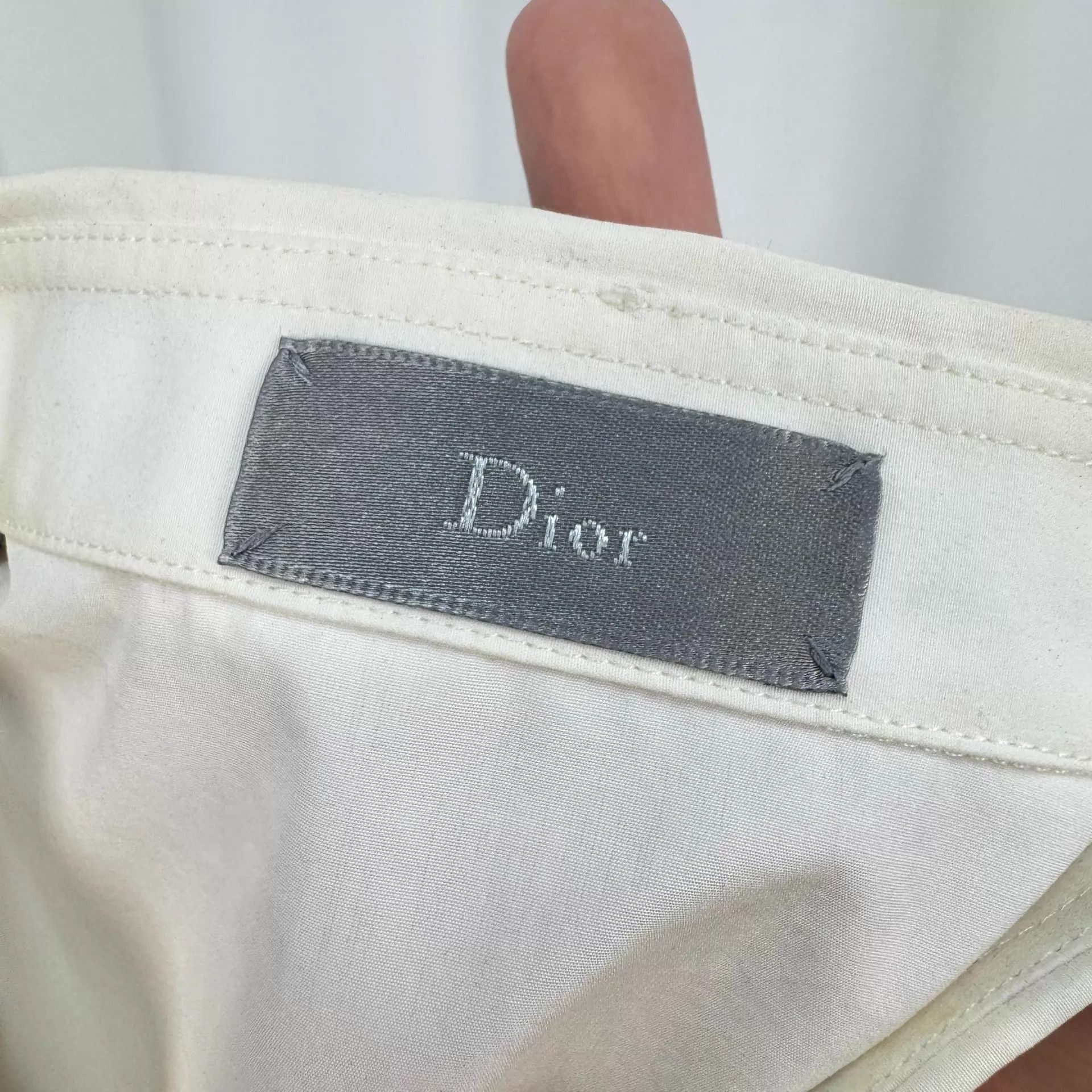 Dior Dior Gold Embroidered Bee Shirt 41 L 95 Collar Stain Size US L / EU 52-54 / 3 - 7 Thumbnail