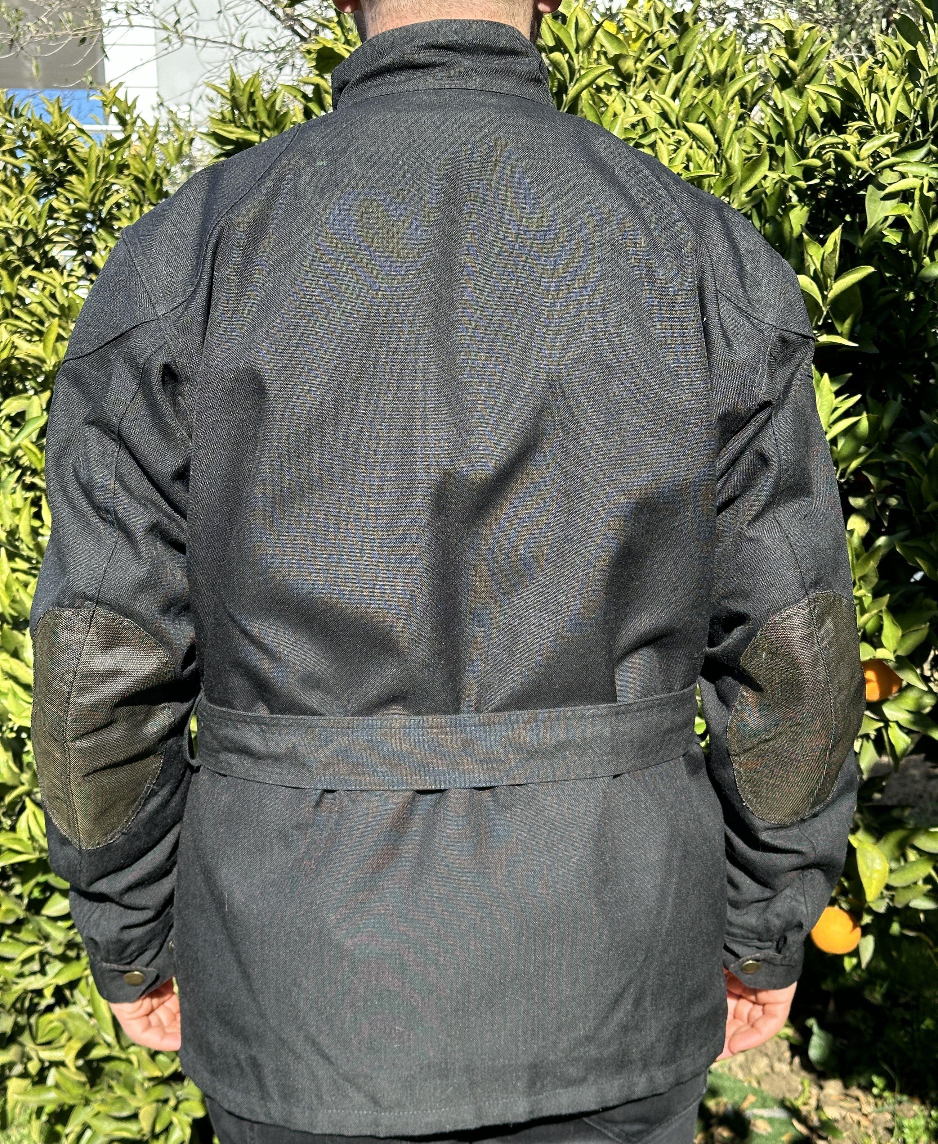 Belstaff Knit Belstaff Biker Motorcycle Rider Double Jacket Size L Size US L / EU 52-54 / 3 - 13 Thumbnail