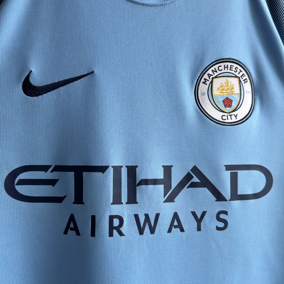 Nike Nike FC Manchester City 2016/17 Soccer Jersey Football Shirt Size US S / EU 44-46 / 1 - 3 Thumbnail