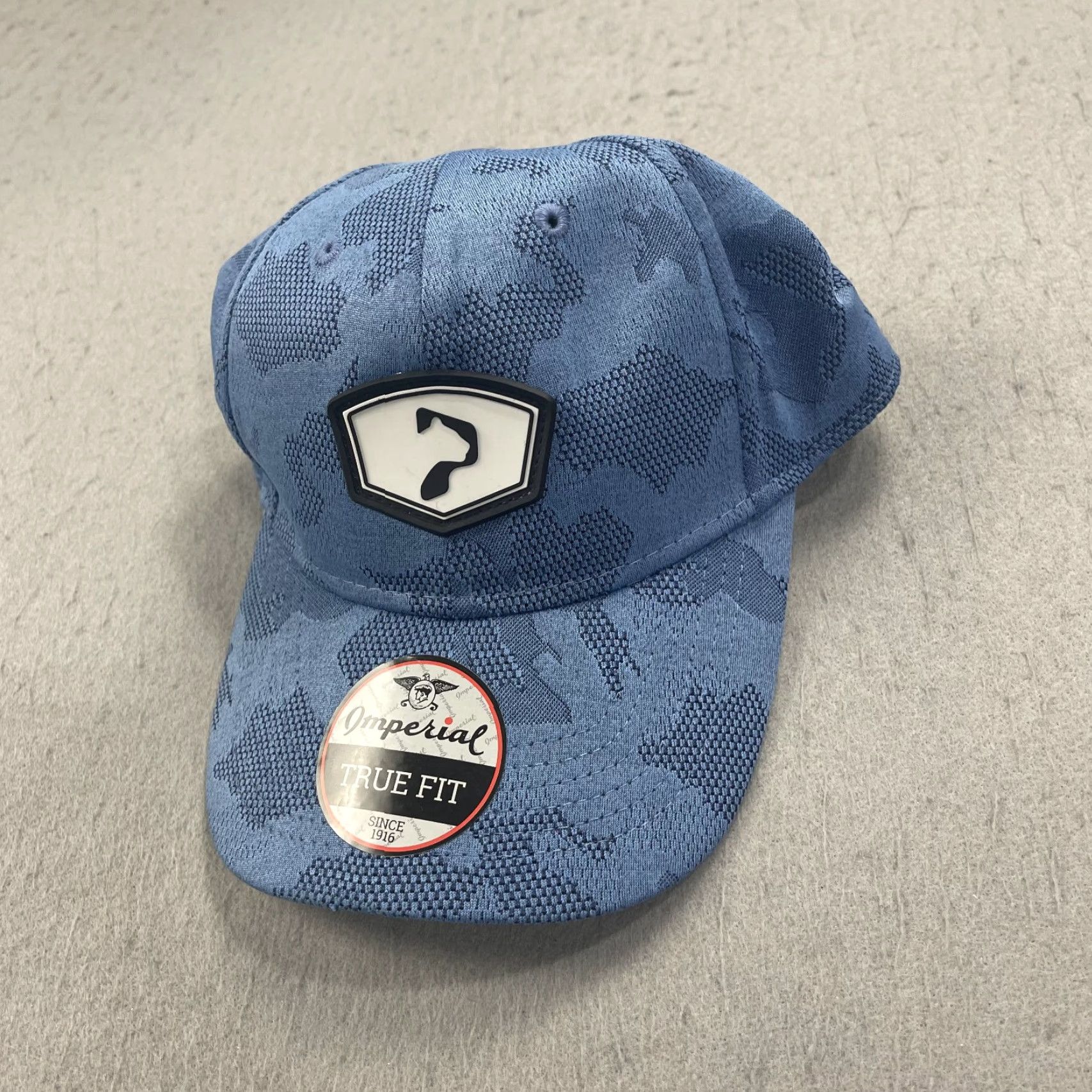 Imperial Imperial Panther National Golf Club Hat Adult Blue Camo Adjustable Snapback Cap Size US 35 - 3 Thumbnail