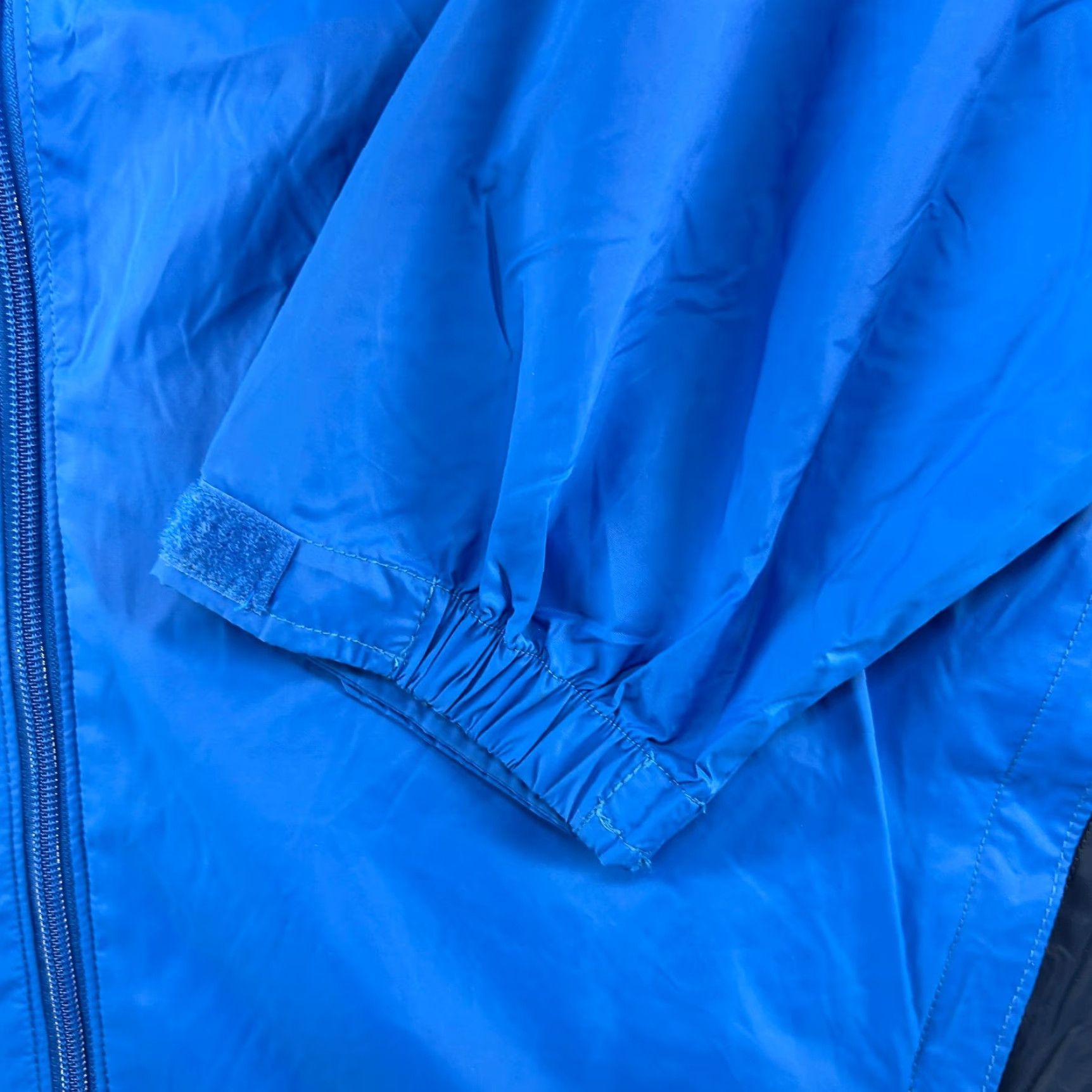Logo 7 Columbia Windbreaker Jacket Mens L Hooded Blue Logo Nylon Full Zip Rain Coat Size US L / EU 52-54 / 3 - 6 Thumbnail