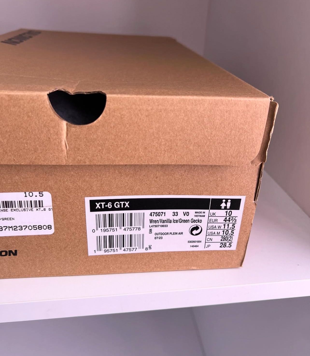 Salomon Salomon XT 6 GTX Shoes Size US 11.5 / EU 44-45 - 3 Thumbnail