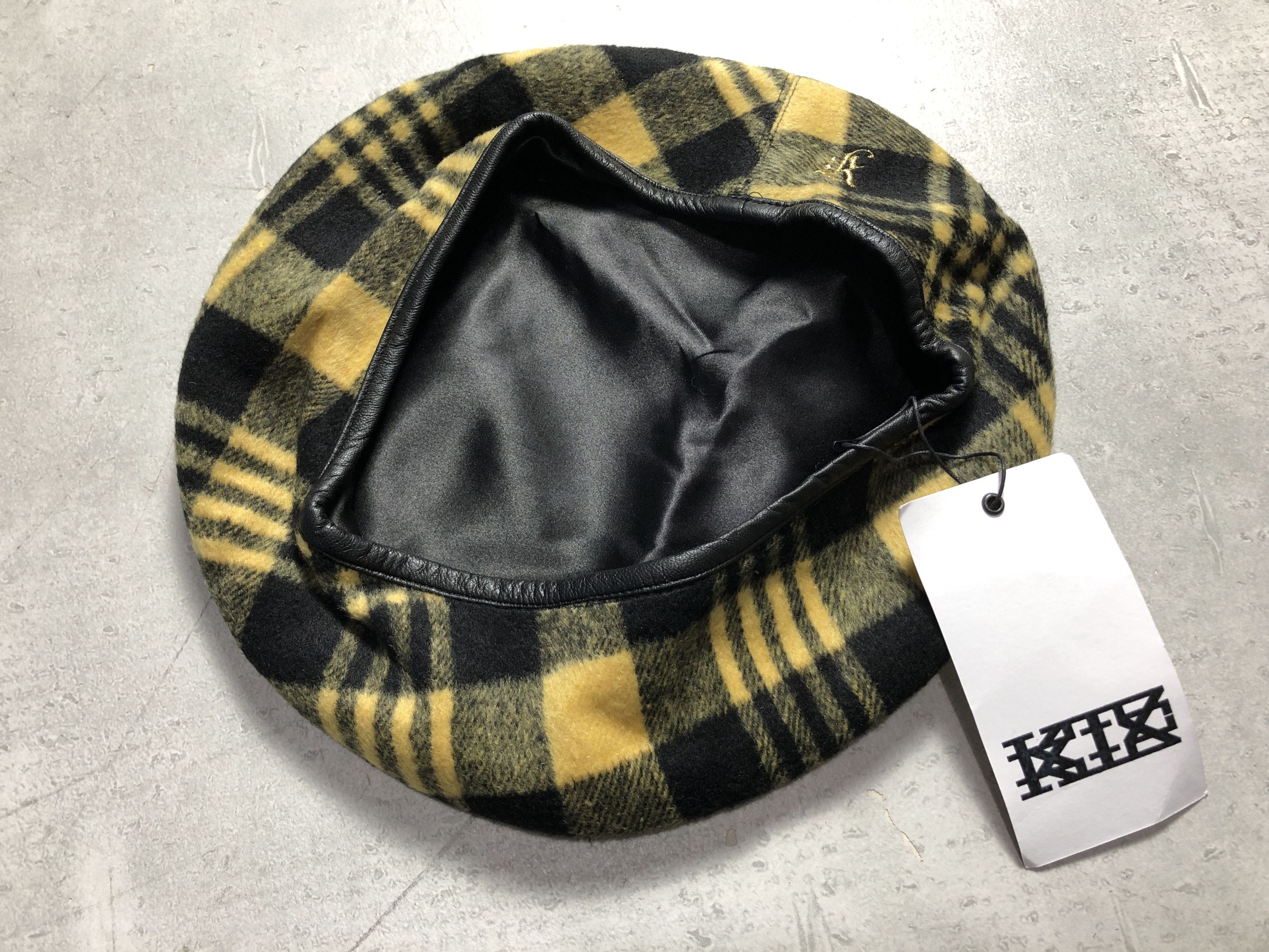 KTZ KTZ Tartan Plaid Check BERET HAT 3-9-107 Size ONE SIZE - 6 Thumbnail