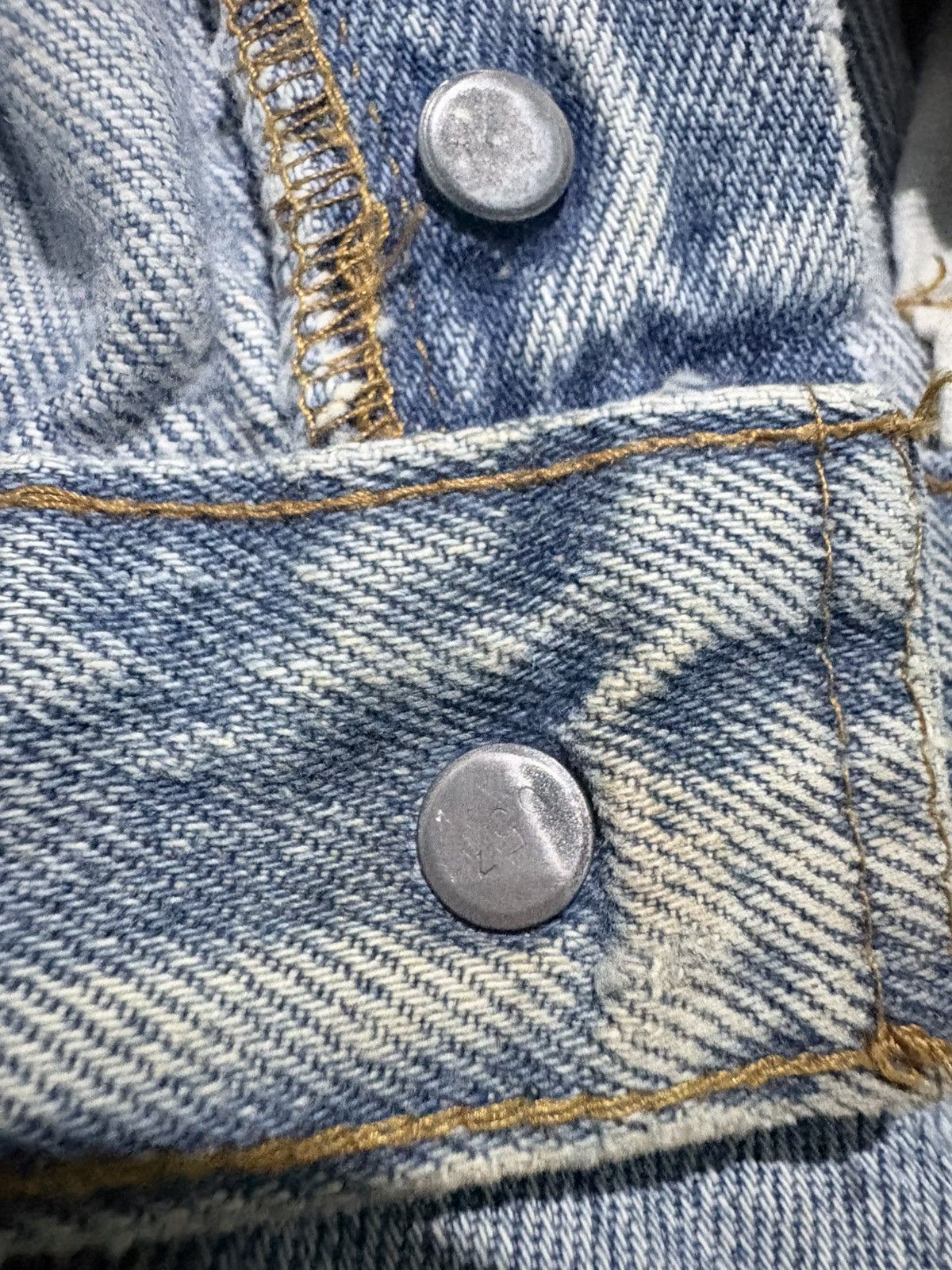 Levi's Vintage 1983 Levis 501 Distressed Denim Size US 30 / EU 46 - 10 Thumbnail