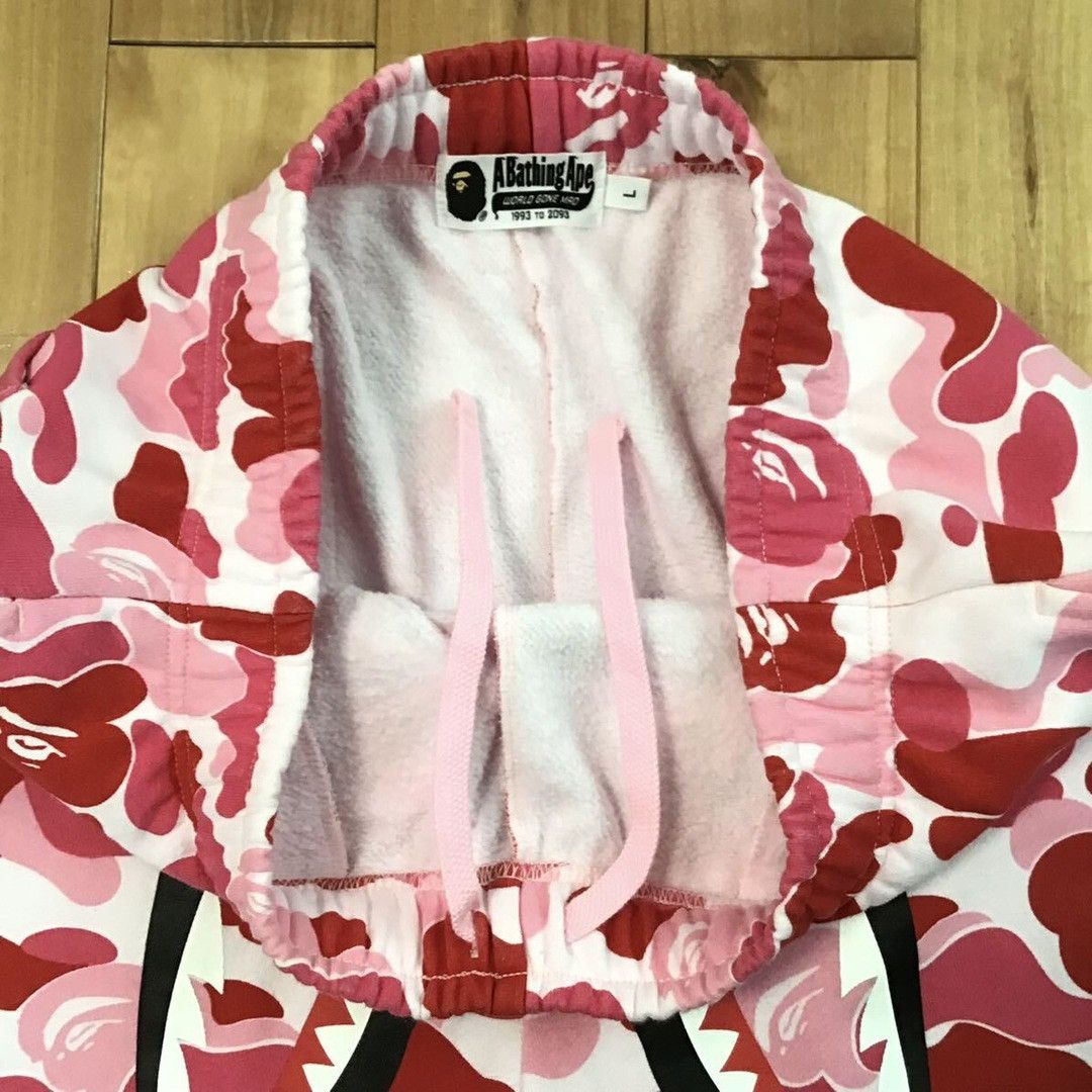 Bape BAPE Shark sweat shorts ABC camo pink a bathing ape ★size L Size US 34 / EU 50 - 6 Thumbnail