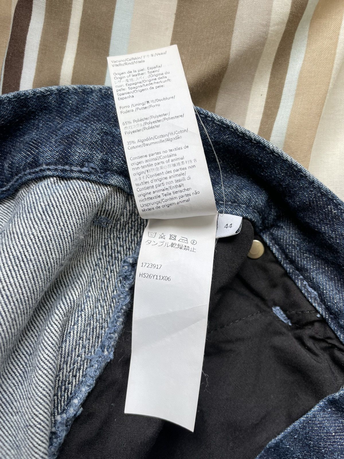 Loewe Patched Patchwork Jeans Denim Carpenter Trousers H526Y11X06 Size US 28 / EU 44 - 7 Thumbnail