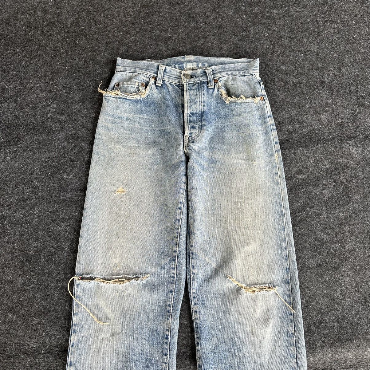 KOJIMA GENES Rare HR Market Scovill Distressed Vintage Denim Size 29 D579 Size US 29 - 2 Thumbnail