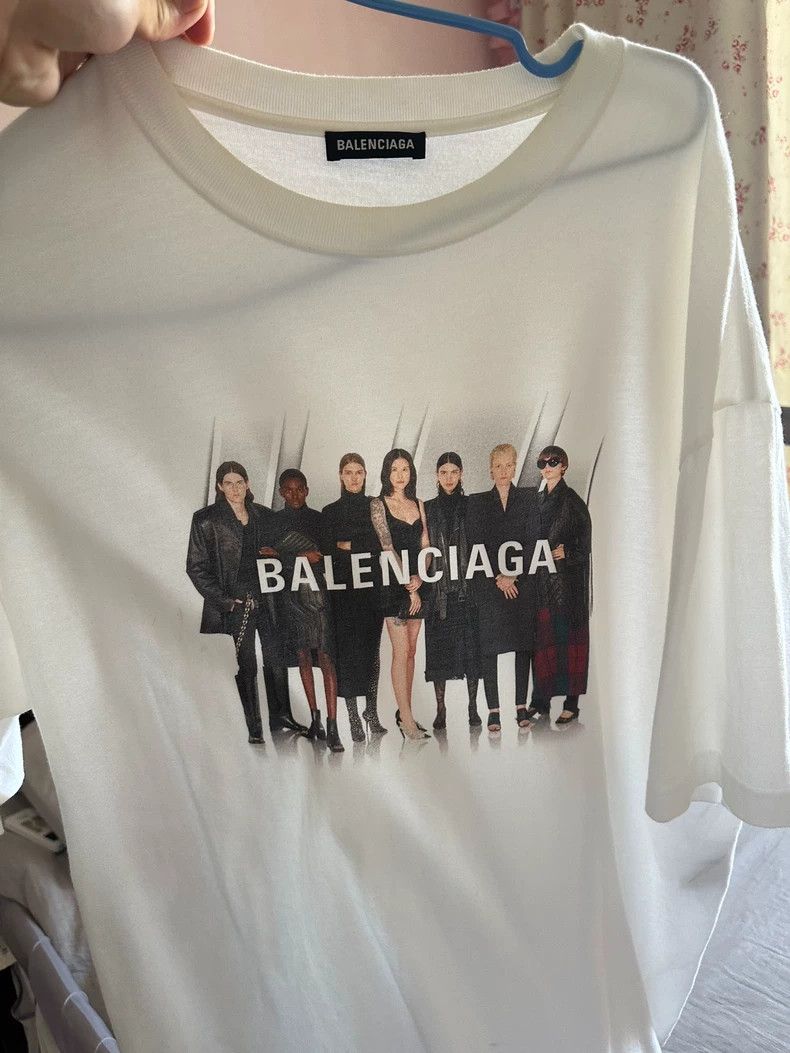 Balenciaga Balenciaga Band Short Sleeve Tee Size US M / EU 48-50 / 2 - 1 Thumbnail