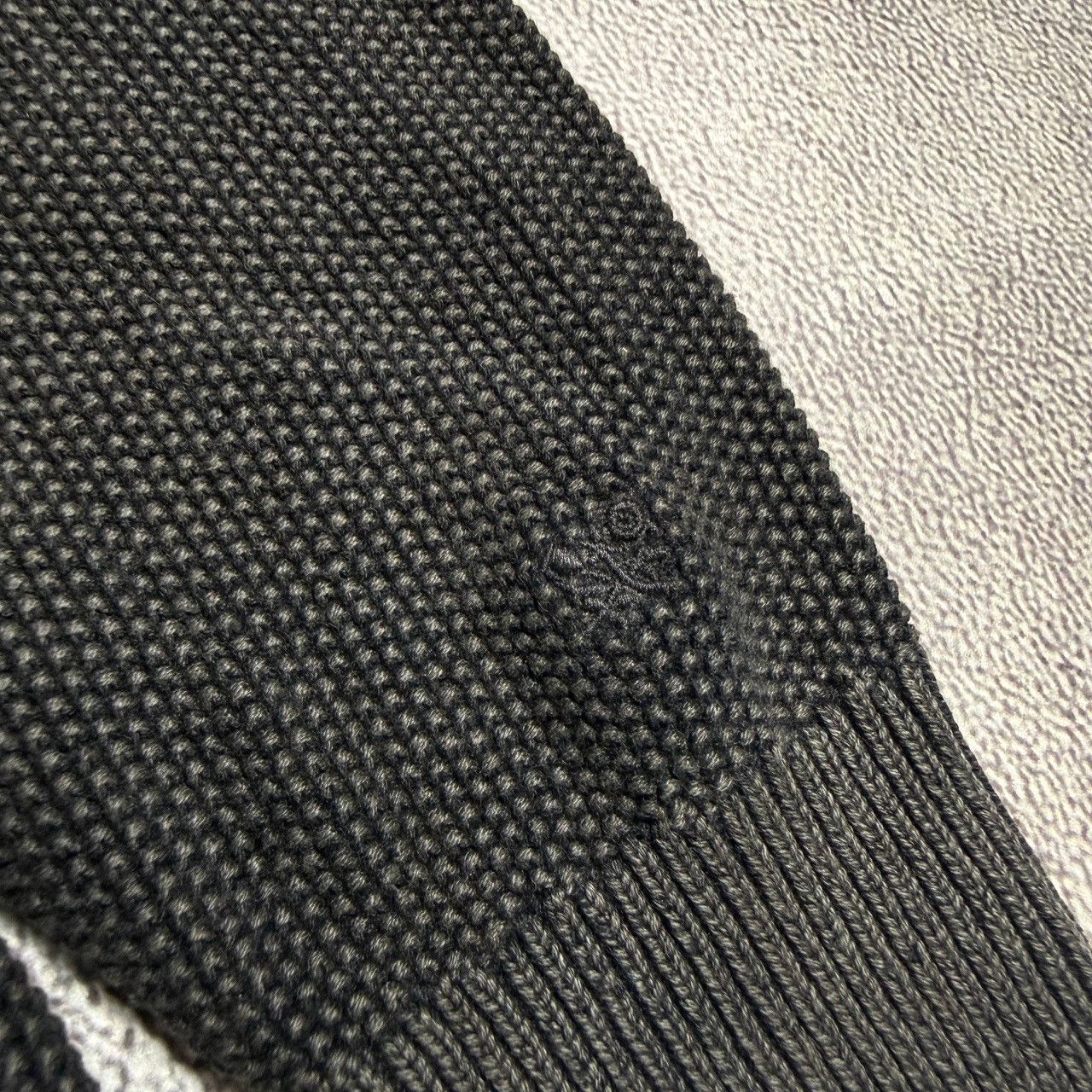 Aime Leon Dore Aime Leon Dore Cardigan Knit Dark Gray Washed Men’s Size US M / EU 48-50 / 2 - 10 Thumbnail
