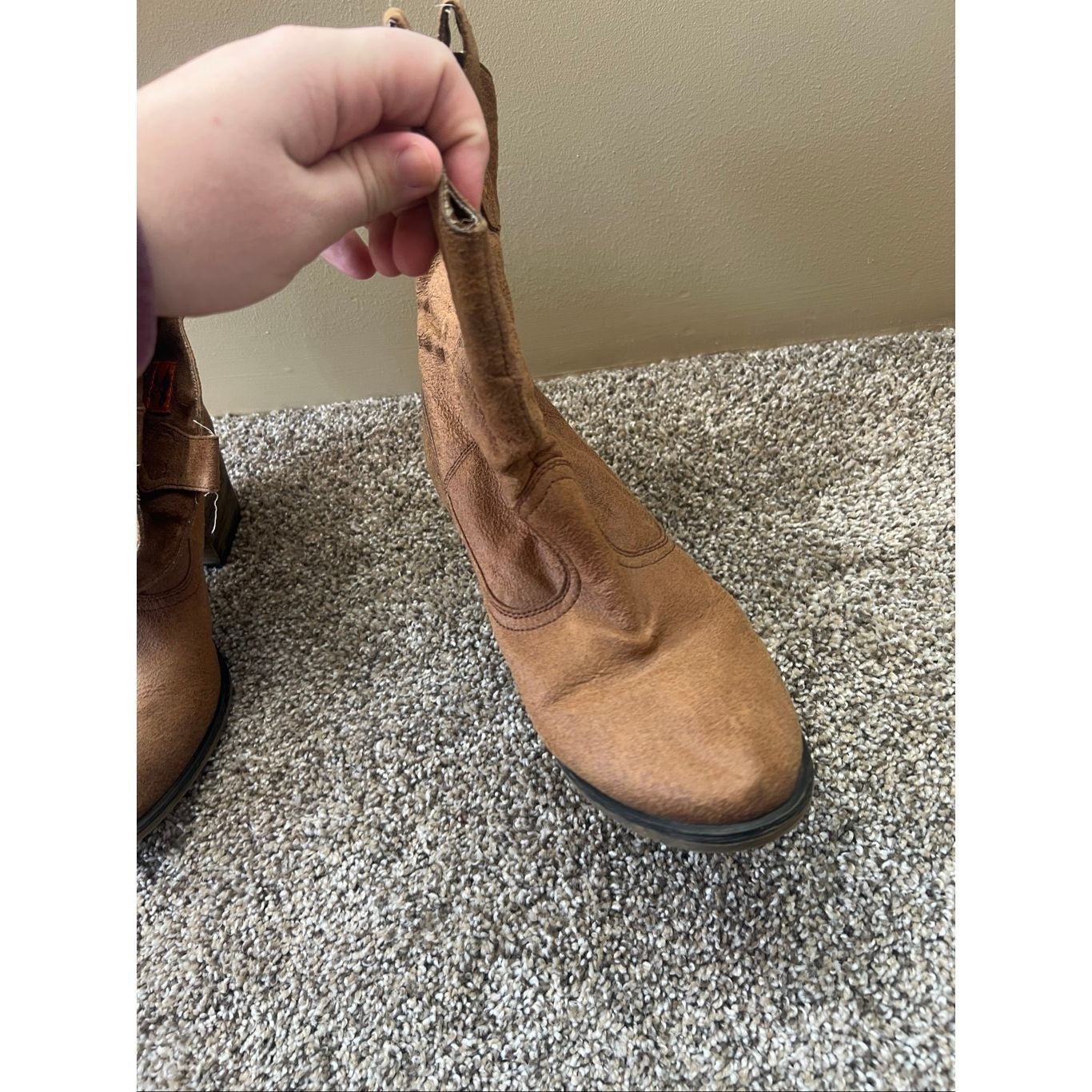 Other Rocket Dog Brown Cowboy/Western Boots Woman’s 10 Preowned Size US 10 / IT 40 - 3 Thumbnail