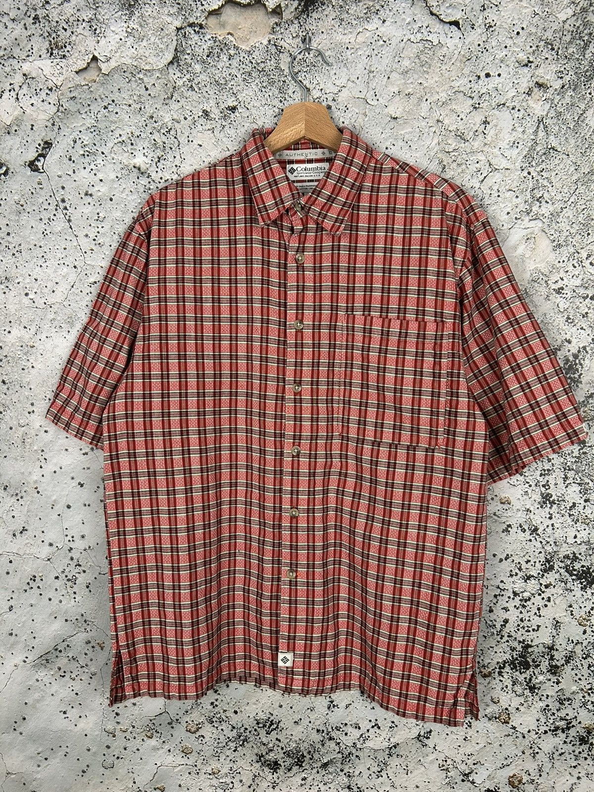 Columbia Columbia Red Checkerd Shirt Gorpcore Outdoor Streetwear Size US S / EU 44-46 / 1 - 1 Thumbnail