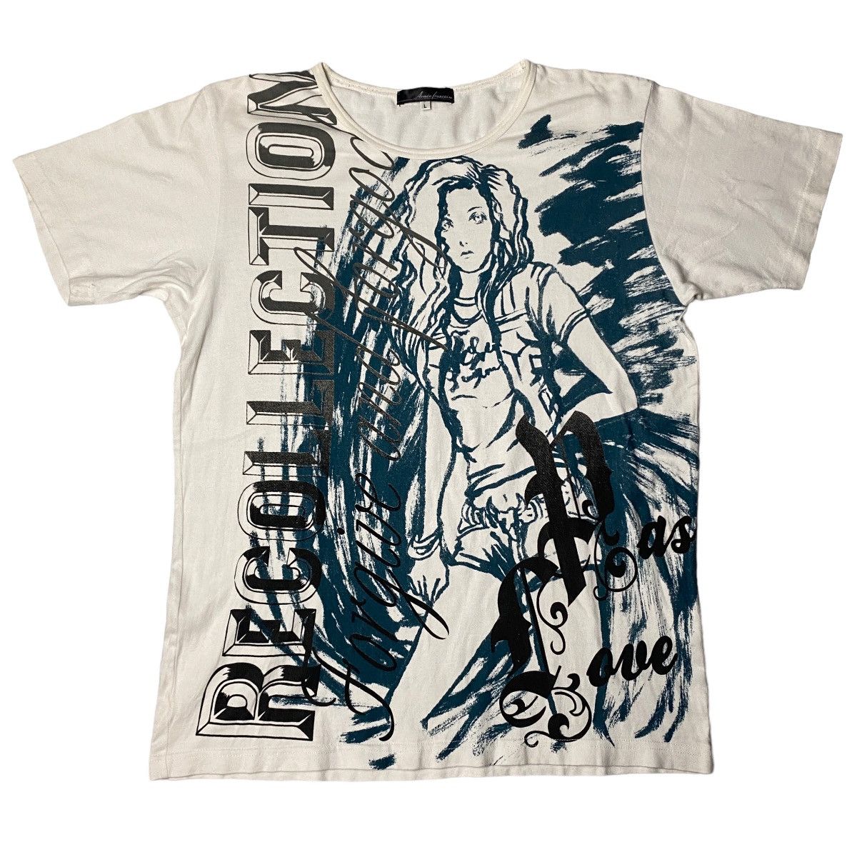 Hysteric Glamour 2000's Armee Fraincaise Biker Punk Girl Shirt Size US L / EU 52-54 / 3 - 1 Thumbnail