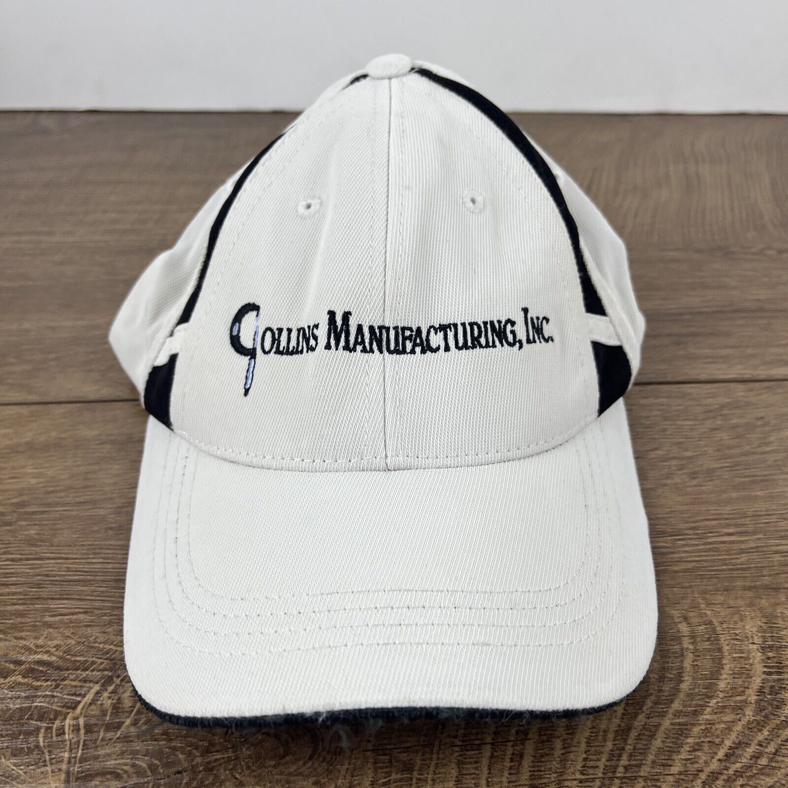 Other Collins Manufacturing Hat White Hat Adjustable Adult Size Ha Size ONE SIZE - 6 Thumbnail