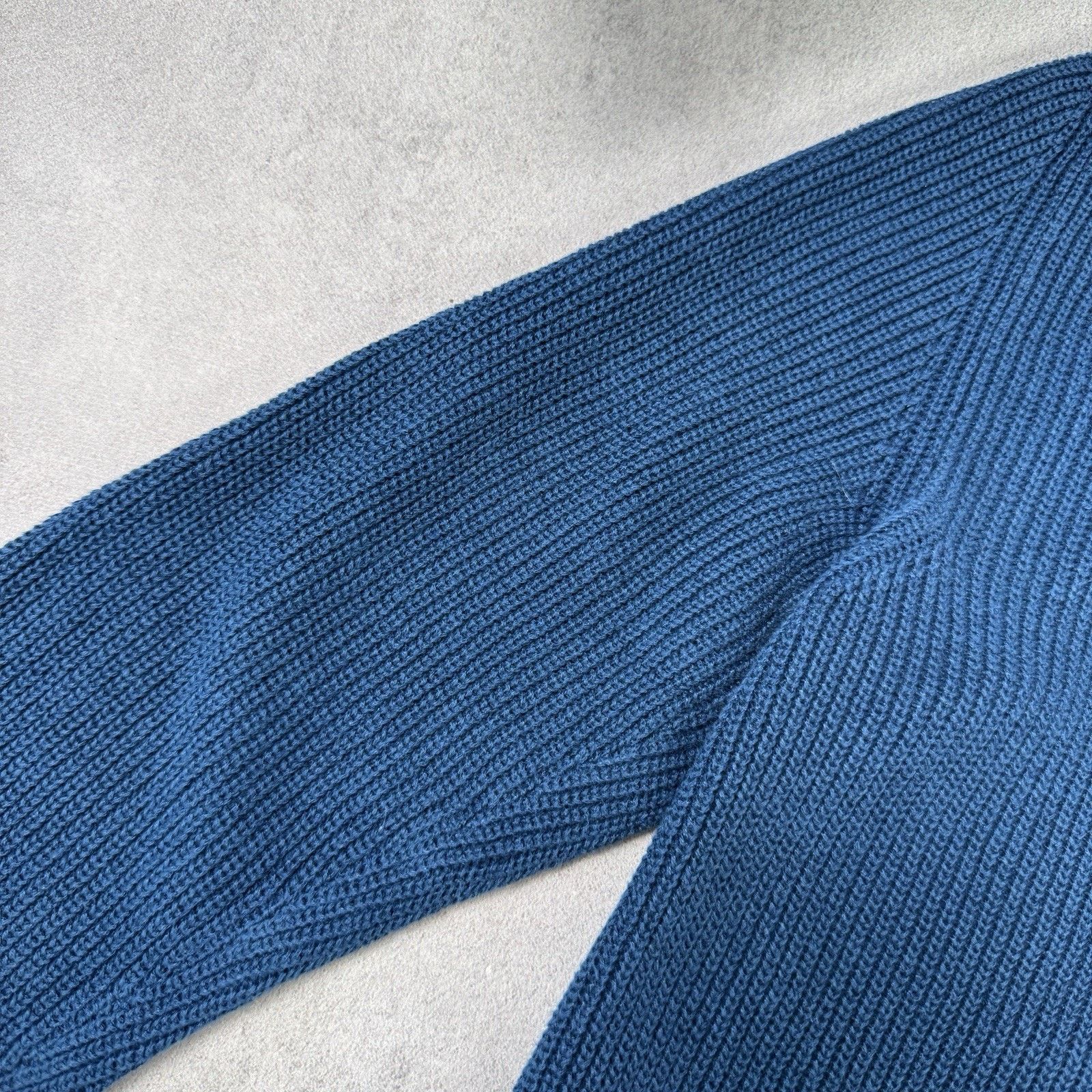 Zanone Zanone Men Cardigan Made In Italy Linen/Cotton Blue Size 48 Size US M / EU 48-50 / 2 - 3 Thumbnail