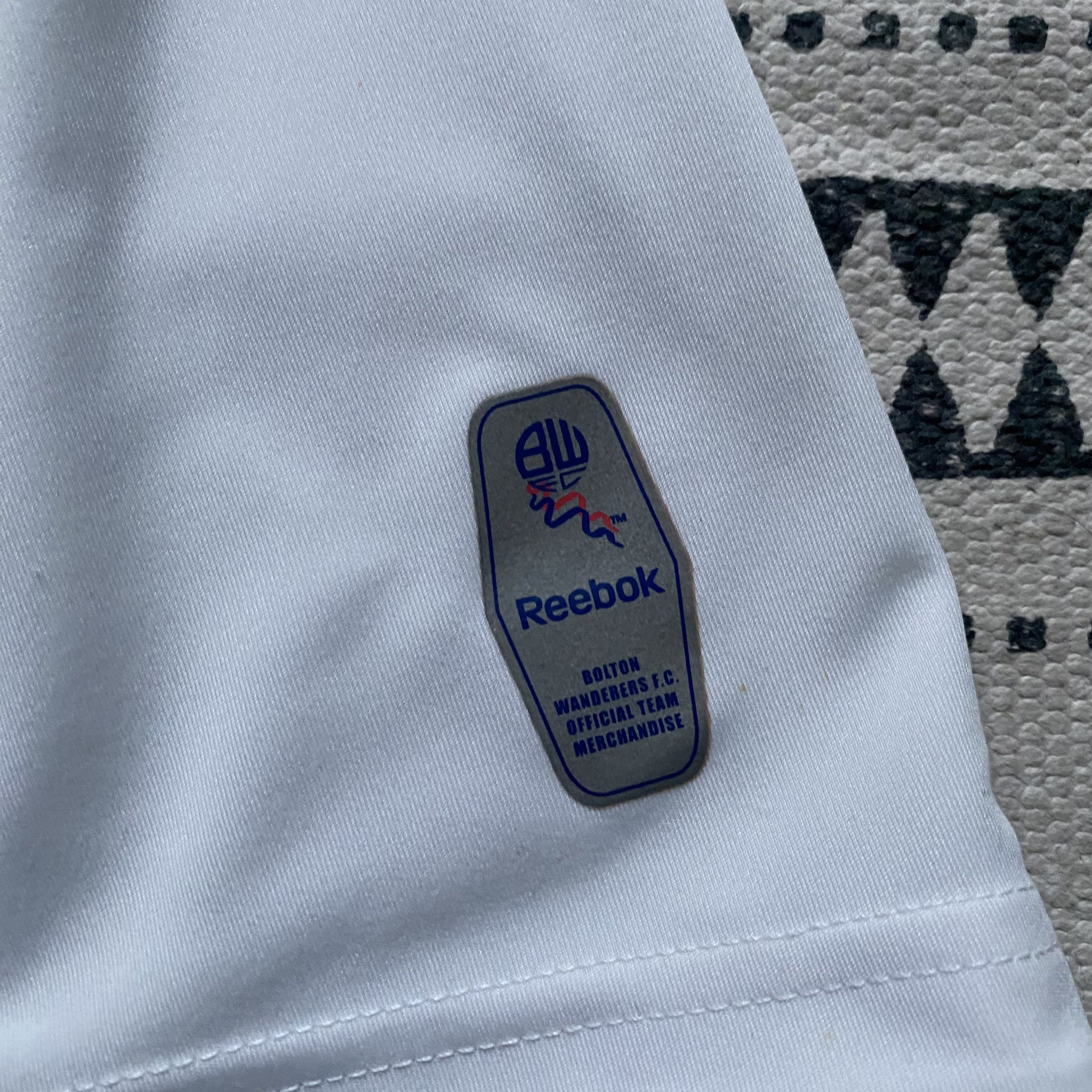 Reebok ⚽️Vintage Reebok Bolton Wanderers Soccer jersey #40 Blockore Size US XXL / EU 58 / 5 - 6 Thumbnail