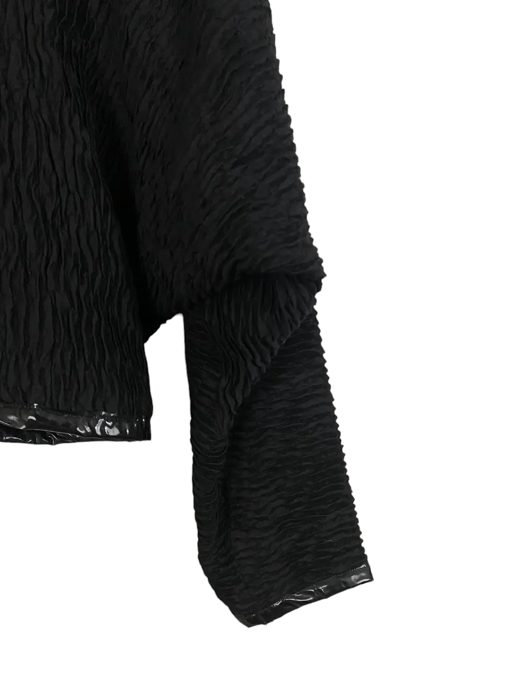 Comme des Garcons Homme Plus AD Winter Comme Des Garcons Pleating Wool/Silk Jacket Size S / US 4 / IT 40 - 6 Thumbnail