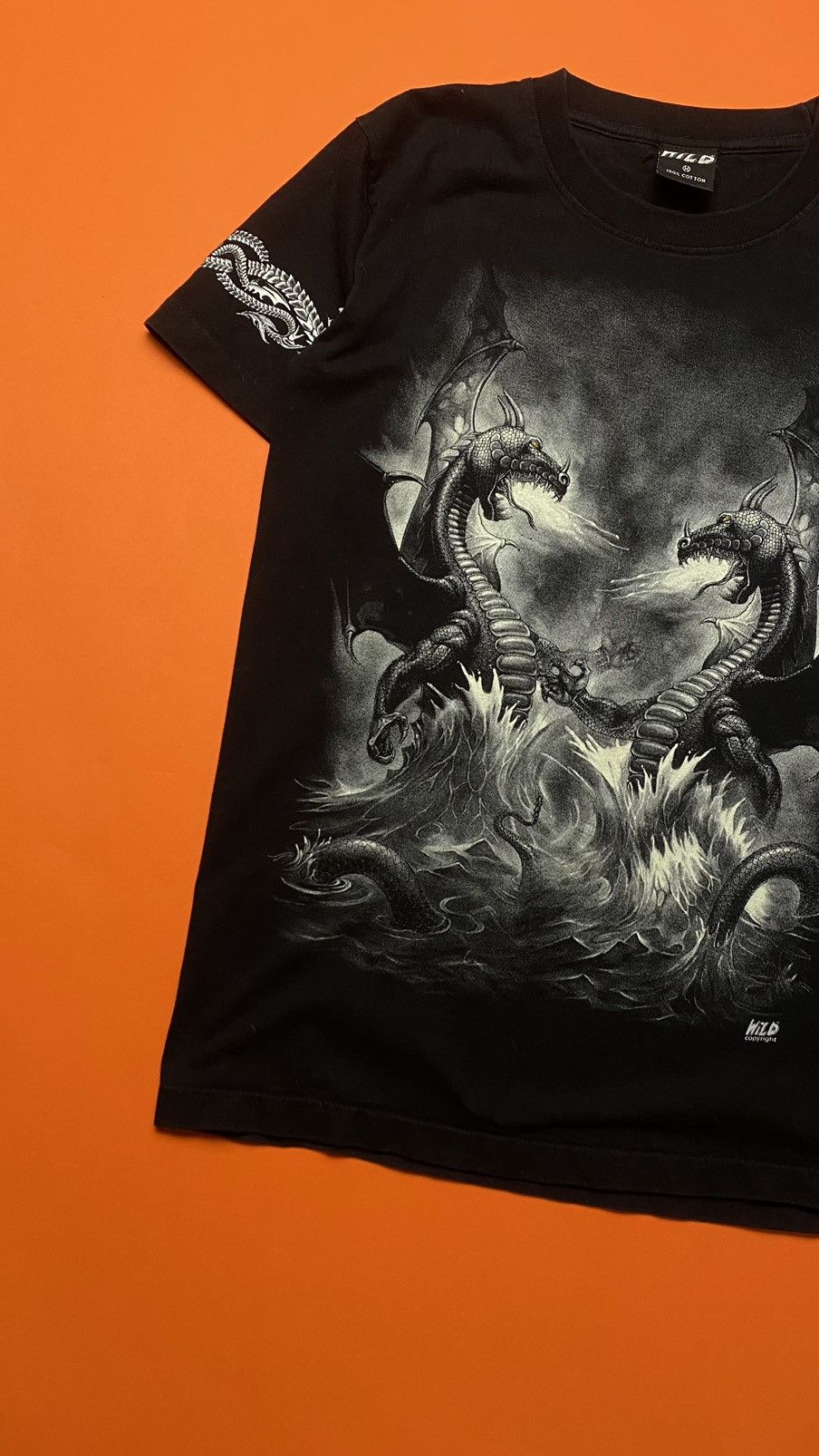 Designer Vintage Dragon wild tee Size US S / EU 44-46 / 1 - 3 Thumbnail