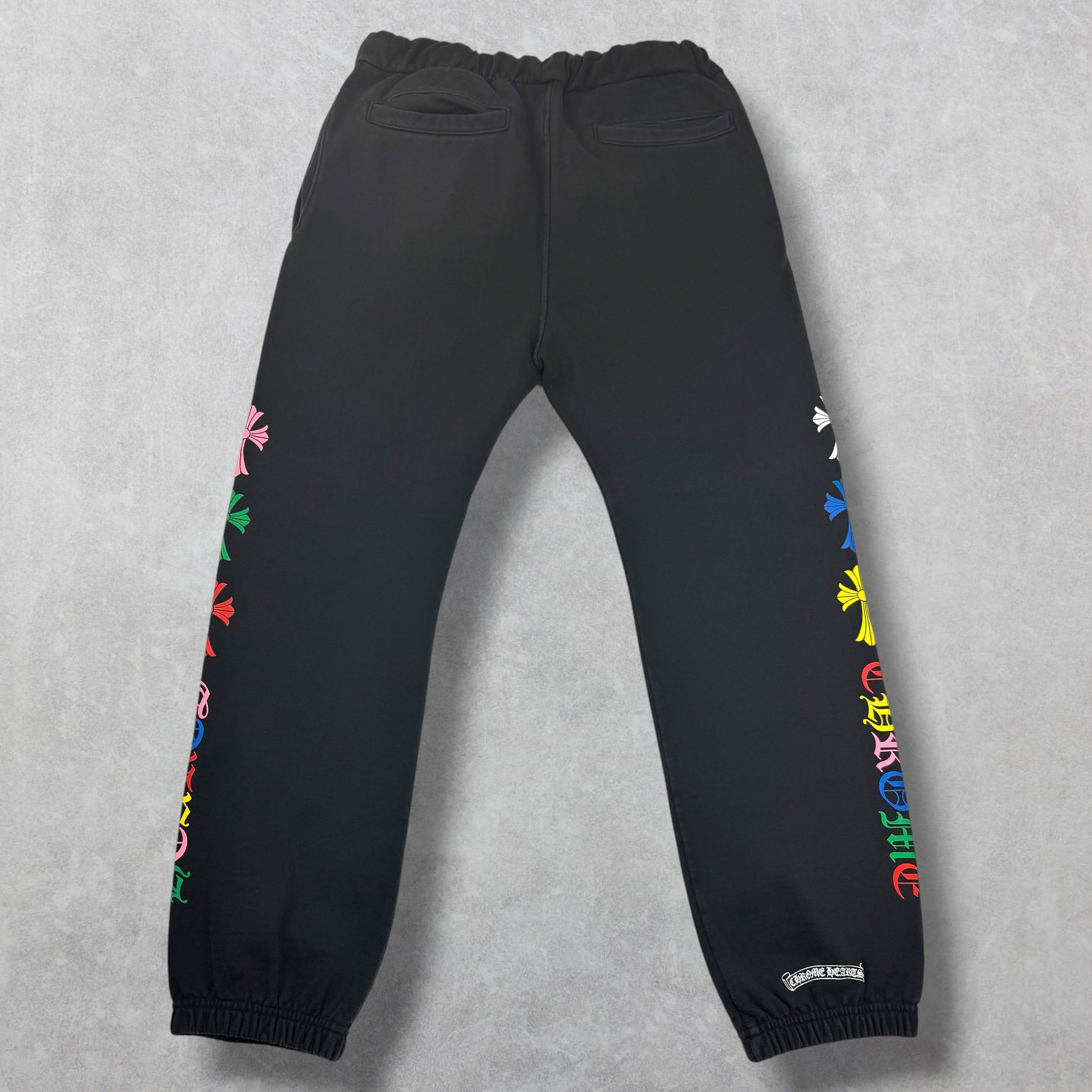 Chrome Hearts Chrome Hearts Multicolor Cemetery Sweatpants L Size US 31 - 3 Thumbnail