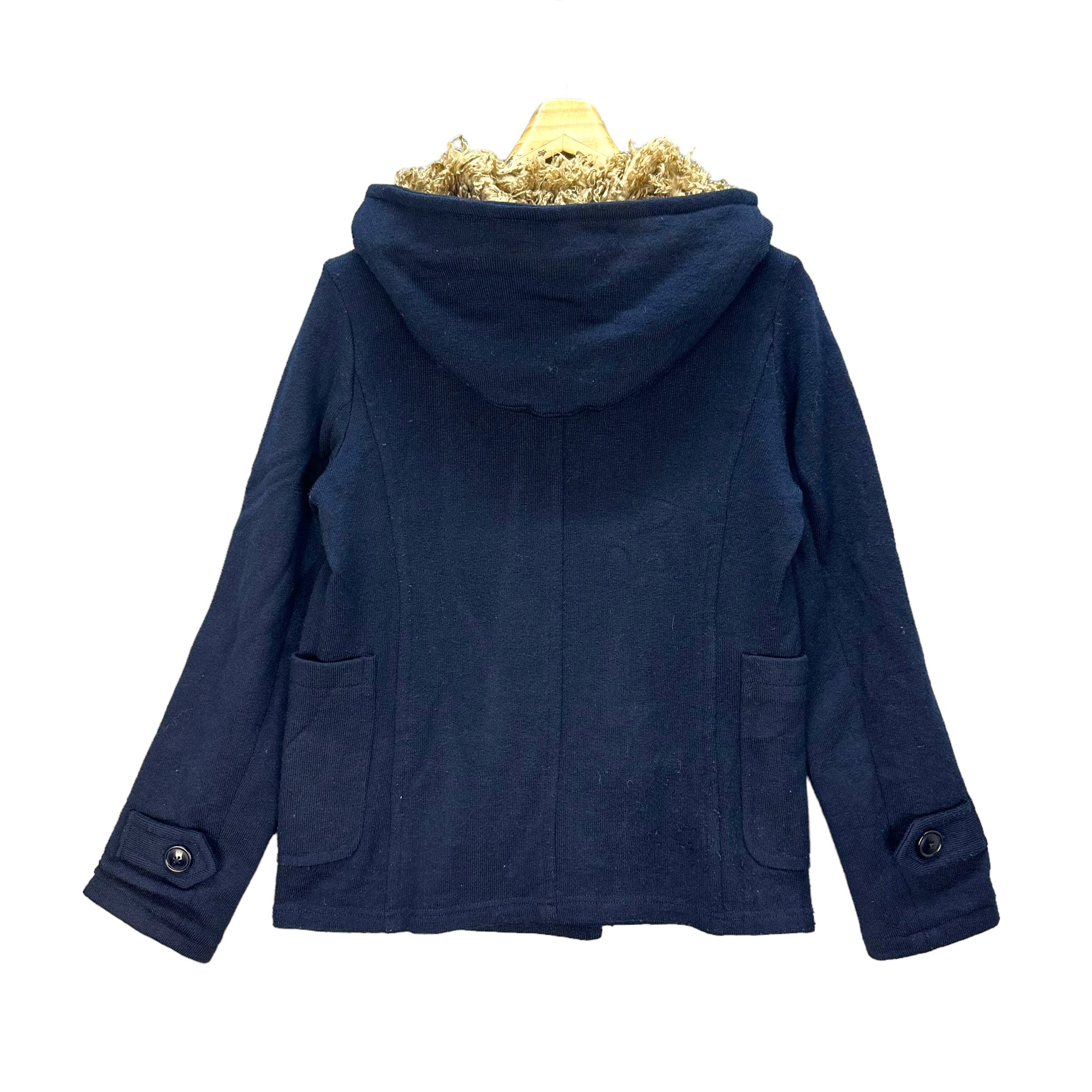 Sunao Kuwahara SUNAO KUWAHARA FUR HOODIE WOOL JACKET #7782-172 Size M / US 6-8 / IT 42-44 - 16 Thumbnail