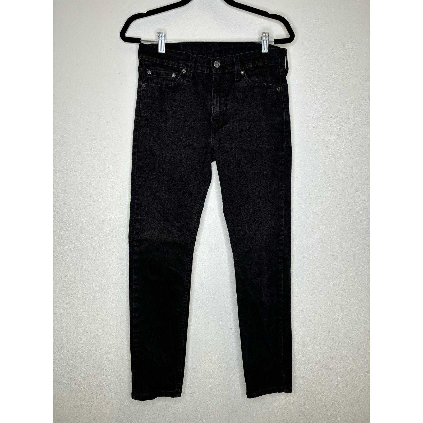 Levi's LEVI 510 30x30 Black Denim Pants Size 30" / US 8 / IT 44 - 1 Thumbnail