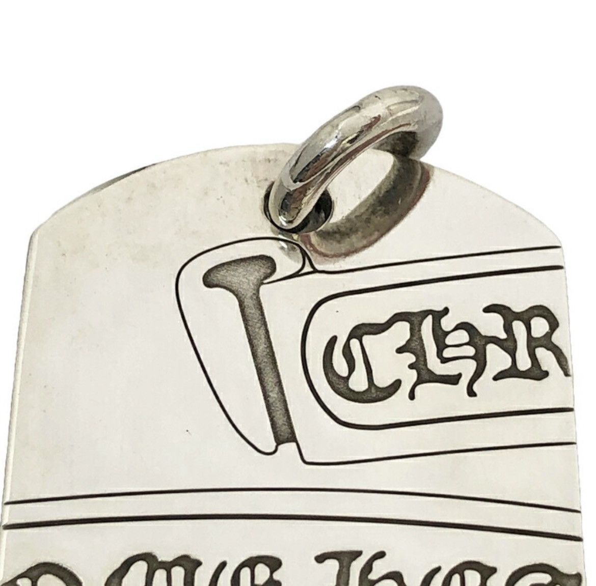 Chrome Hearts Chrome Hearts Japan Exclusive label cross Dog tag Size ONE SIZE - 5 Thumbnail