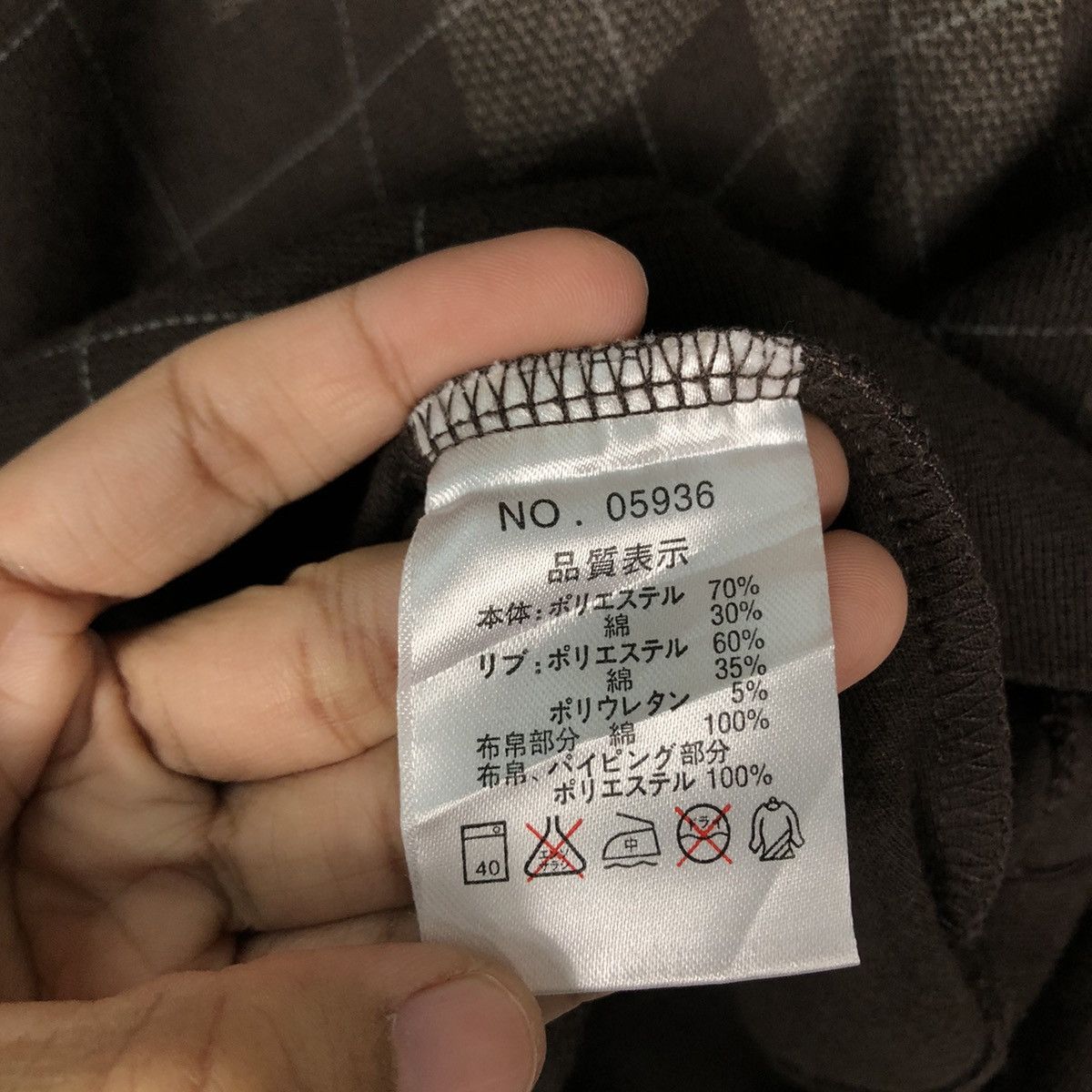 Japanese Brand 🔥Vintage Collar Sweatshirt Sacsny Y’saccs Jpn Tartan Design Size US M / EU 48-50 / 2 - 16 Thumbnail