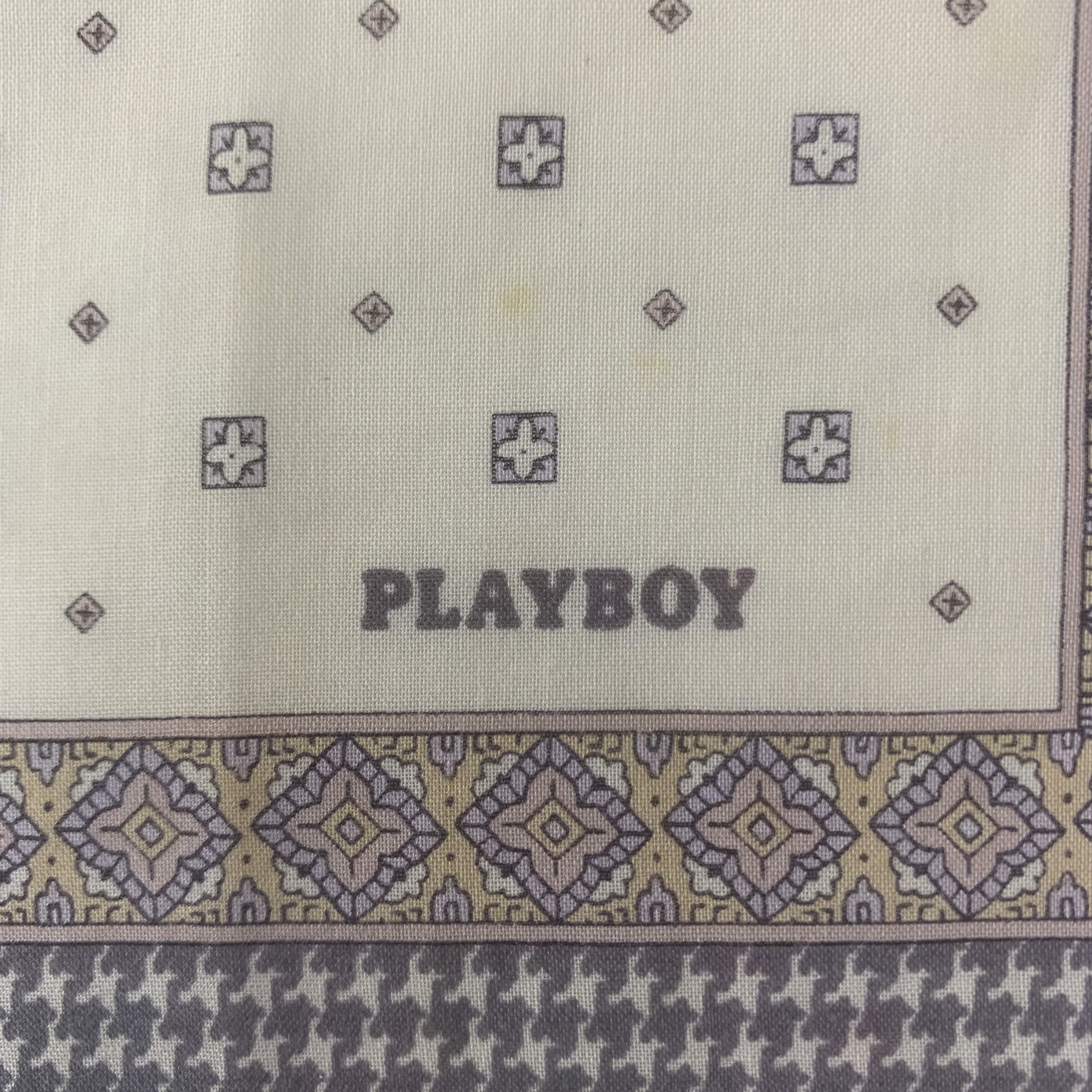 Playboy Playboy Handkerchief Bandana Neckerchief Pocket Square Size ONE SIZE - 4 Thumbnail