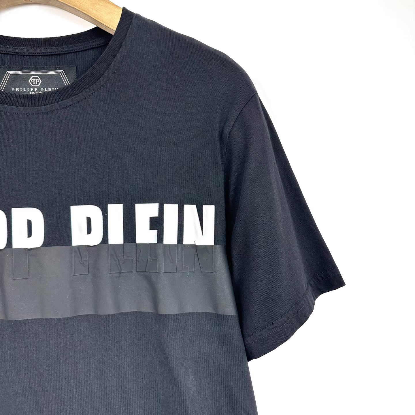 Philipp Plein PHILIPP PLEIN Contrast Logo Short Sleeve K12 Size US S / EU 44-46 / 1 - 7 Thumbnail