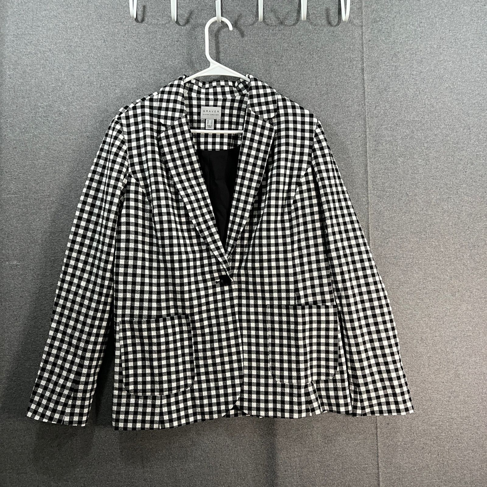 Other Susan Graver Yarn Dyed Woven Gingham Size XL / US 12-14 / IT 48-50 - 1 Thumbnail