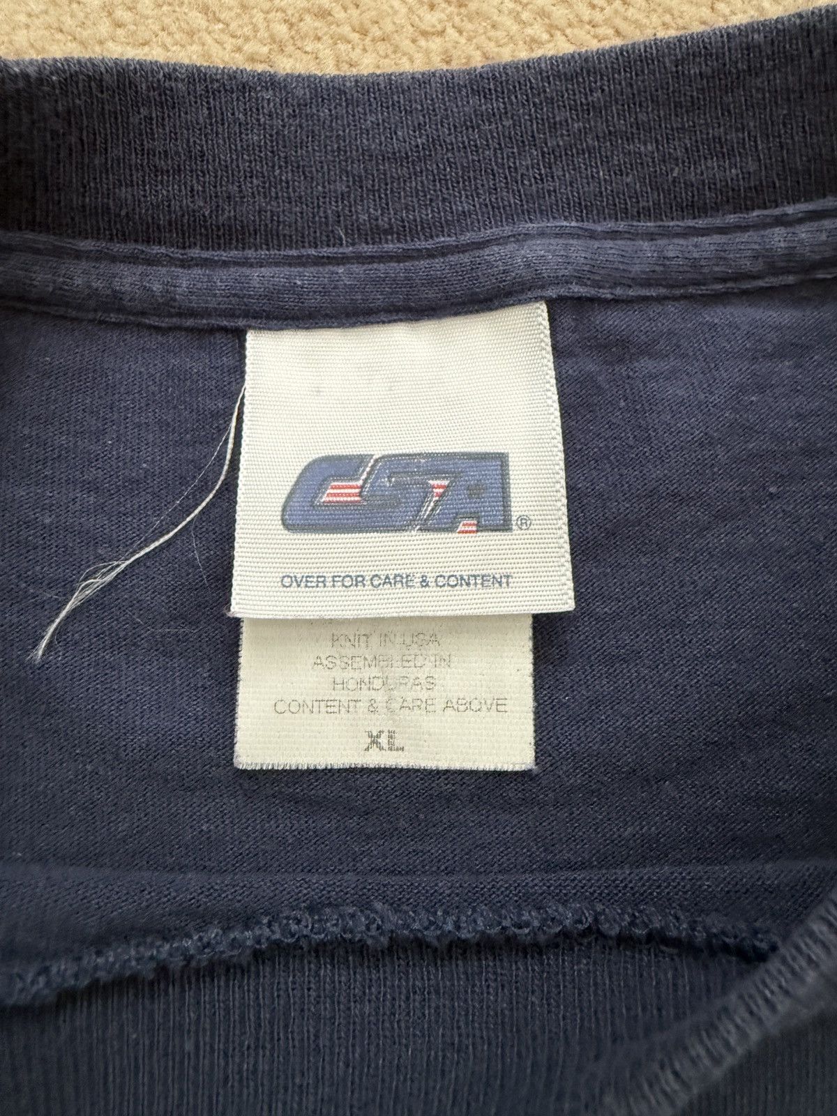 Vintage Vintage Navy Red Sox Yankees Tee Size US XL / EU 56 / 4 - 3 Thumbnail