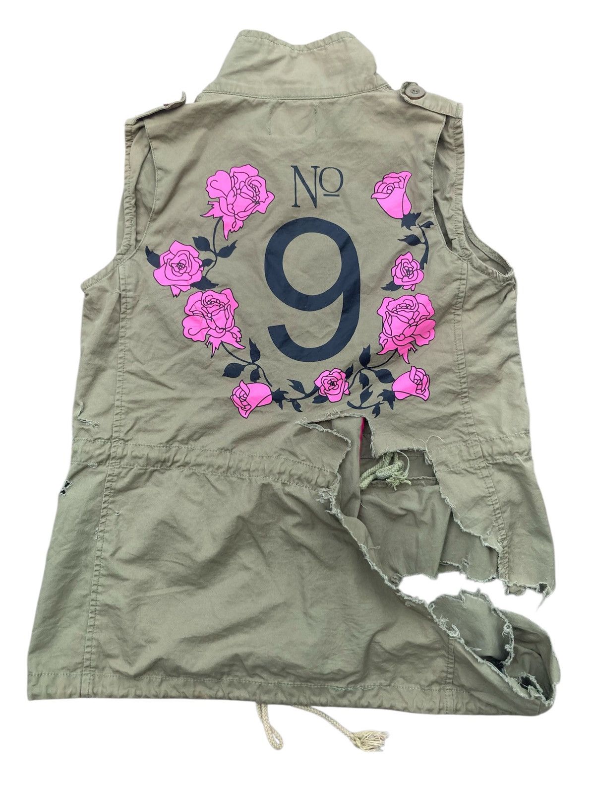 Vivienne Westwood Vivienne Westwood Anglomania Thrashed Damaged Military Vest Size S / US 4 / IT 40 - 1 Thumbnail