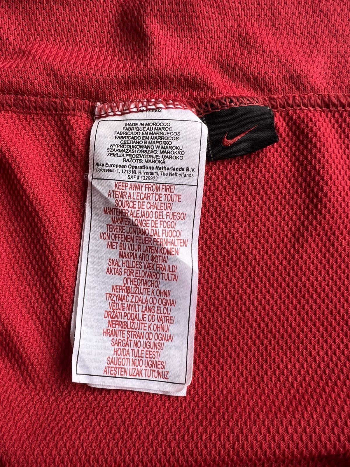 Nike × Vintage Vintage 2006-07 Nike Manchester United Champion Home Jersey Size US L / EU 52-54 / 3 - 8 Thumbnail