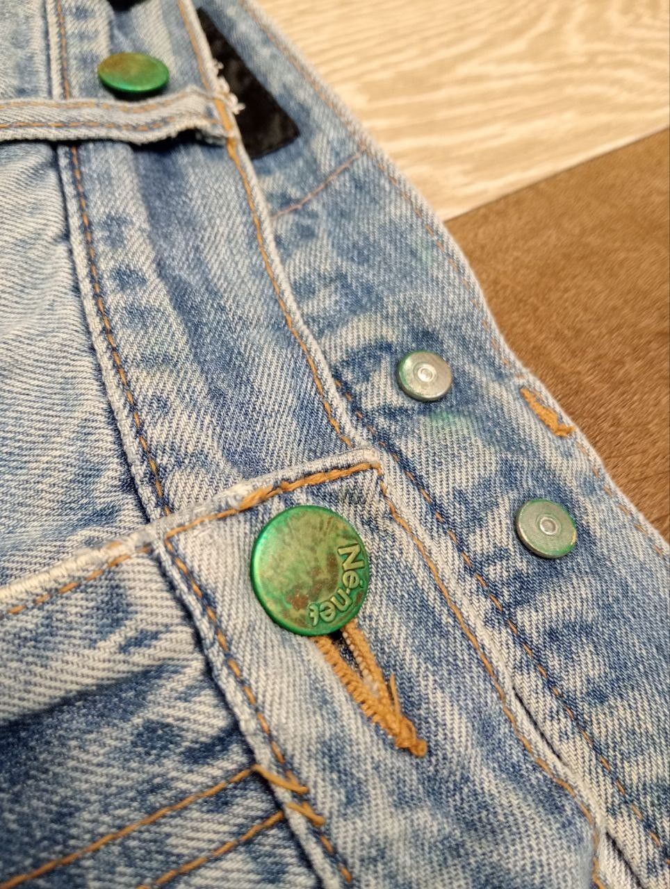Ne-Net NE-NET ISSEY MIYAKE DISTRESSED BLUE DENIM PANTS Size US 30 / EU 46 - 5 Thumbnail