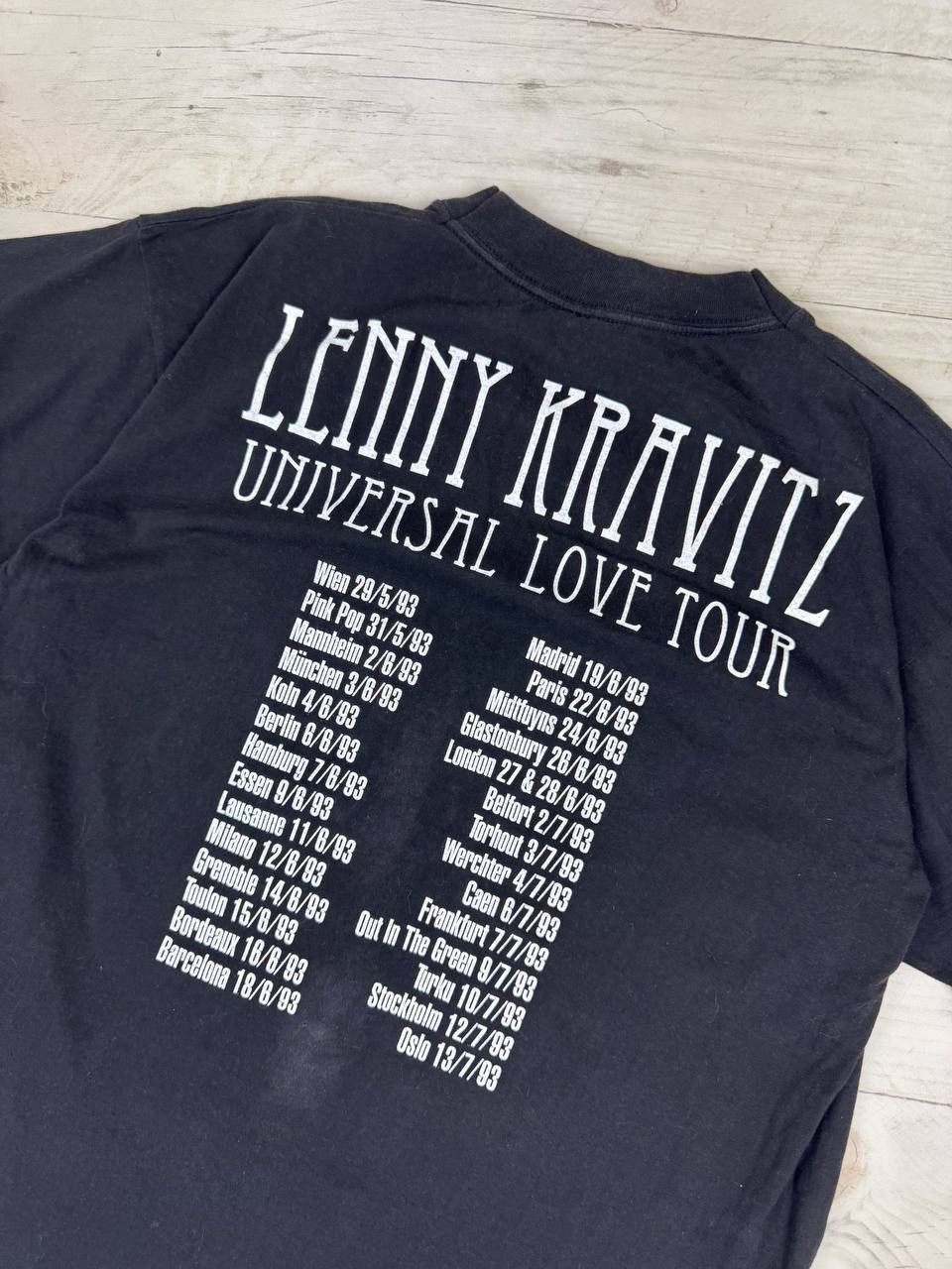 Band Tees Vintage 1993 Lenny Kravitz Universal Love Tour T Shirt Size US L / EU 52-54 / 3 - 9 Thumbnail