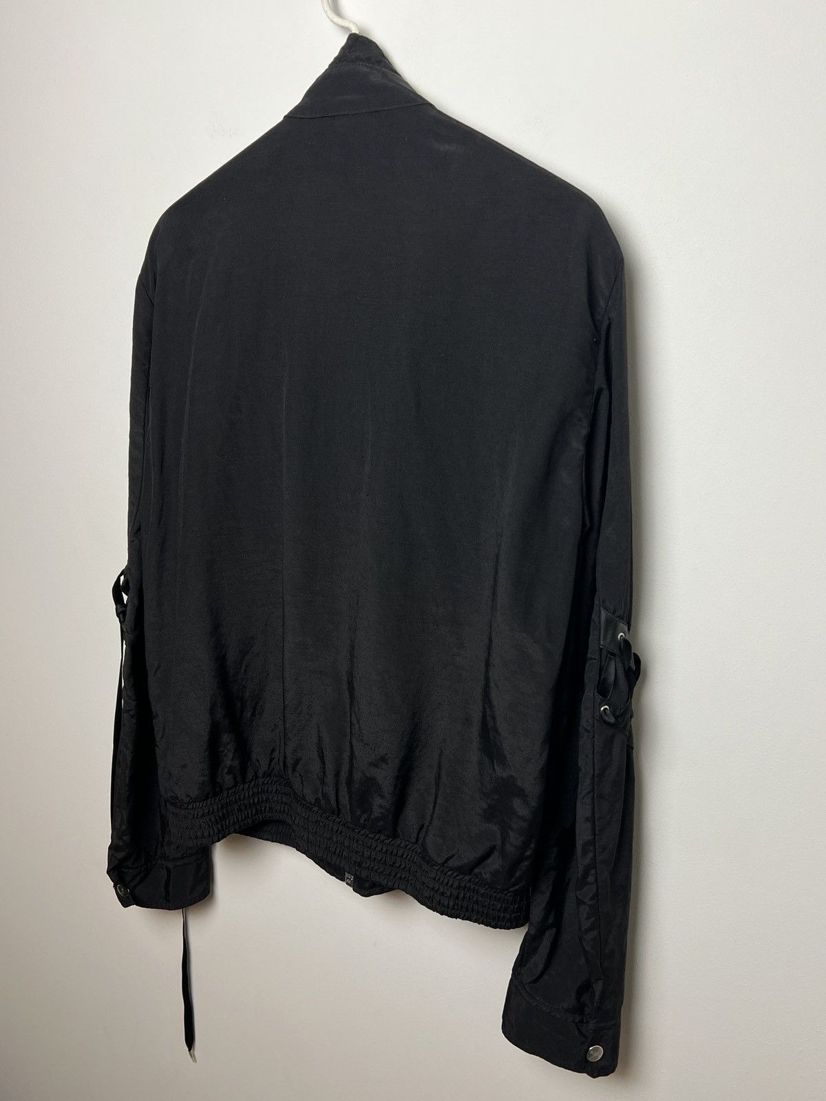 John Richmond richmond y2k archive bondage shimmer moto jacket Size US M / EU 48-50 / 2 - 11 Thumbnail