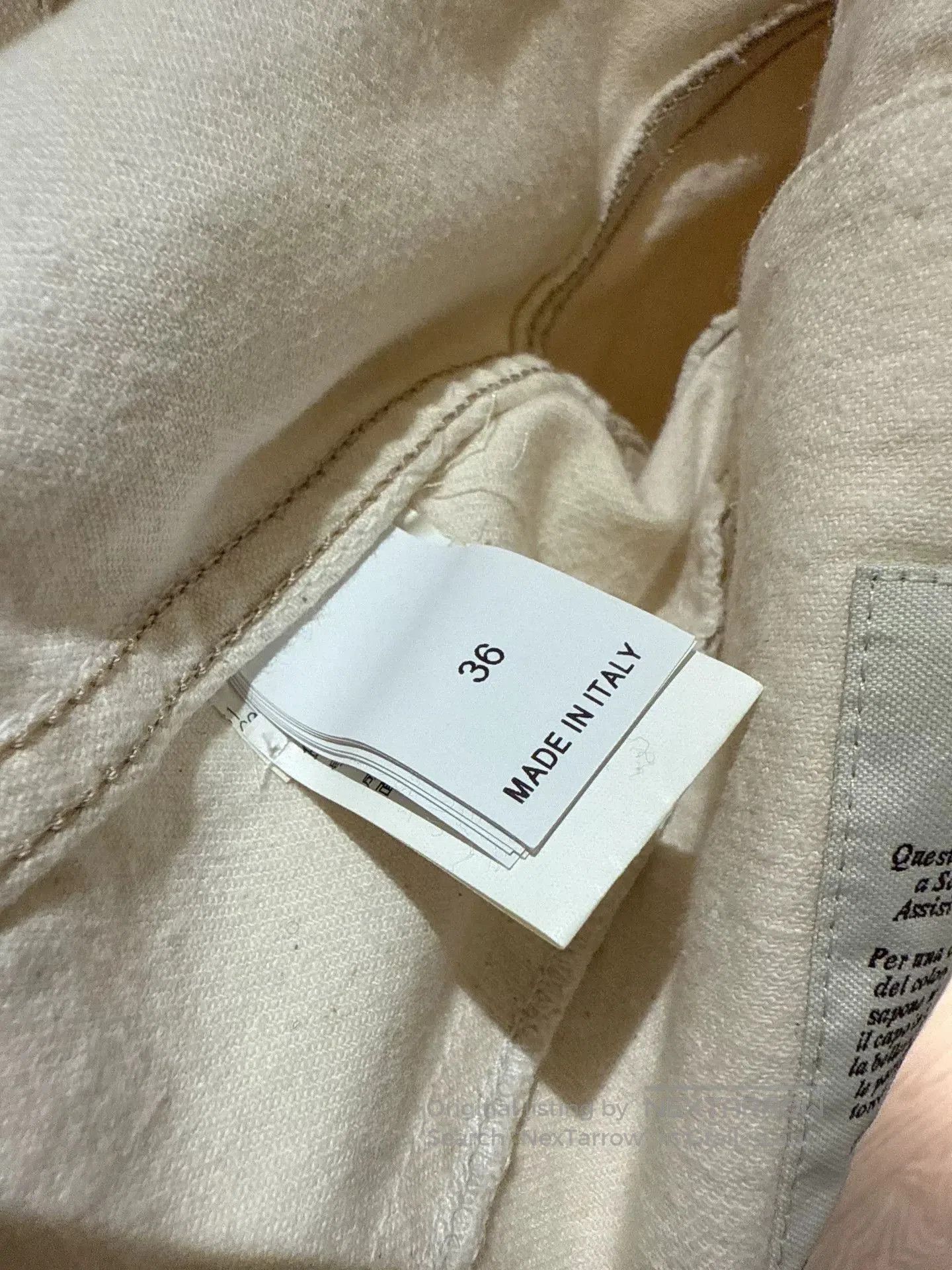 Brunello Cucinelli Brunello Cucinelli White Denim Jacket. Size US XS / EU 42 / 0 - 9 Thumbnail