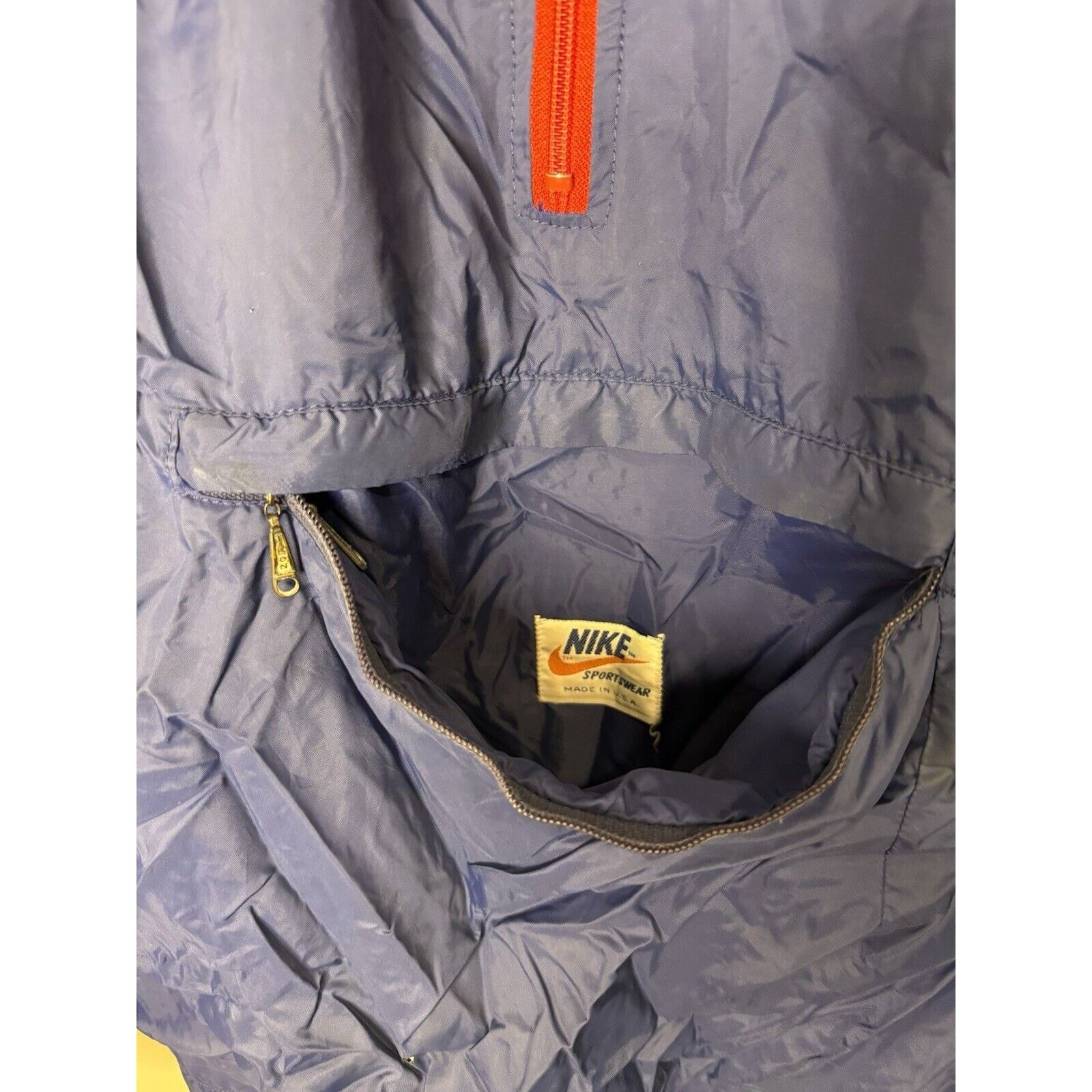 Nike 70s Nike Sportswear Anorak Windbreaker Vintage Medium Size US M / EU 48-50 / 2 - 2 Thumbnail