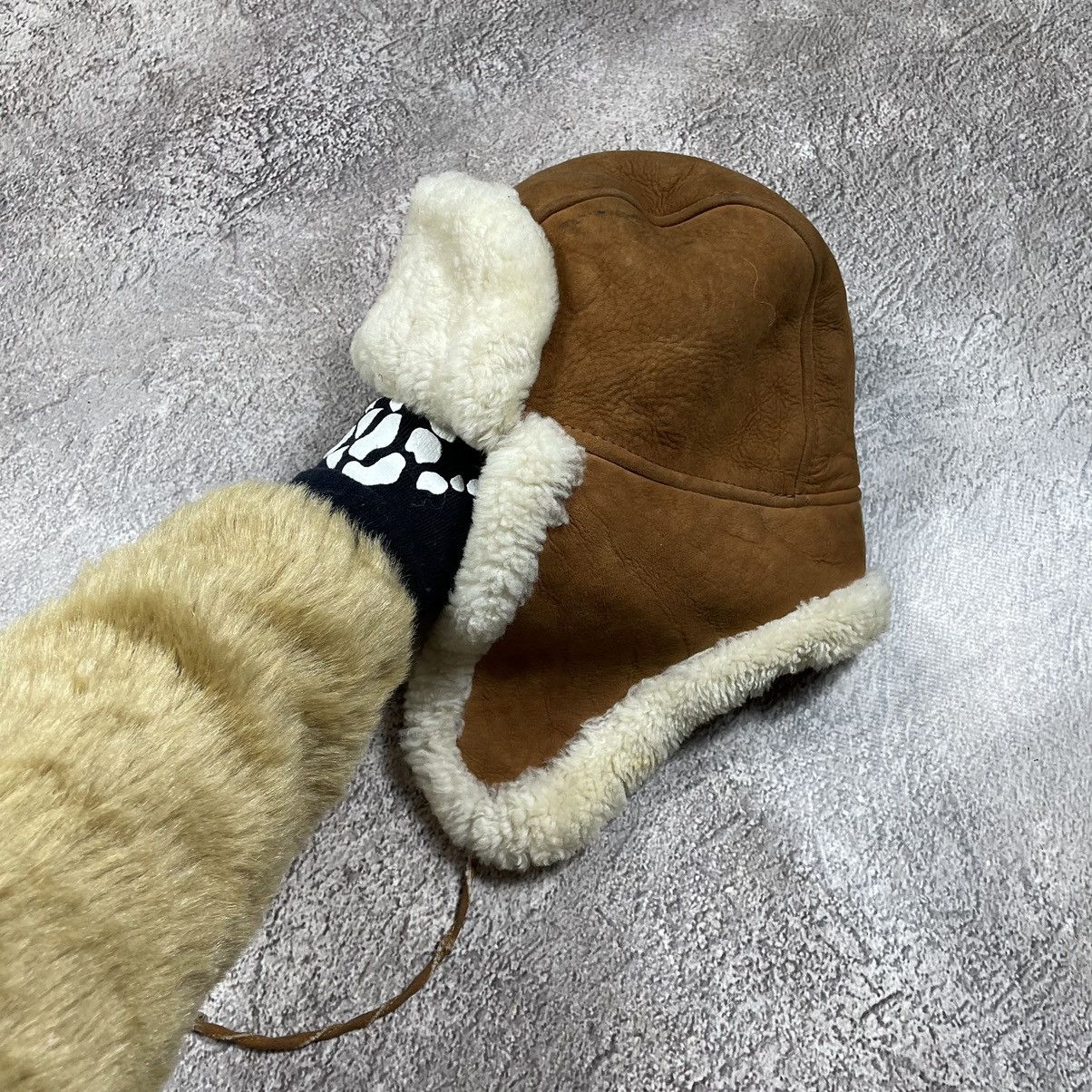 Vintage Vintage 90s Mohair Ushanka Beanie Grunge Alt Streetwear OS Size ONE SIZE - 1 Thumbnail